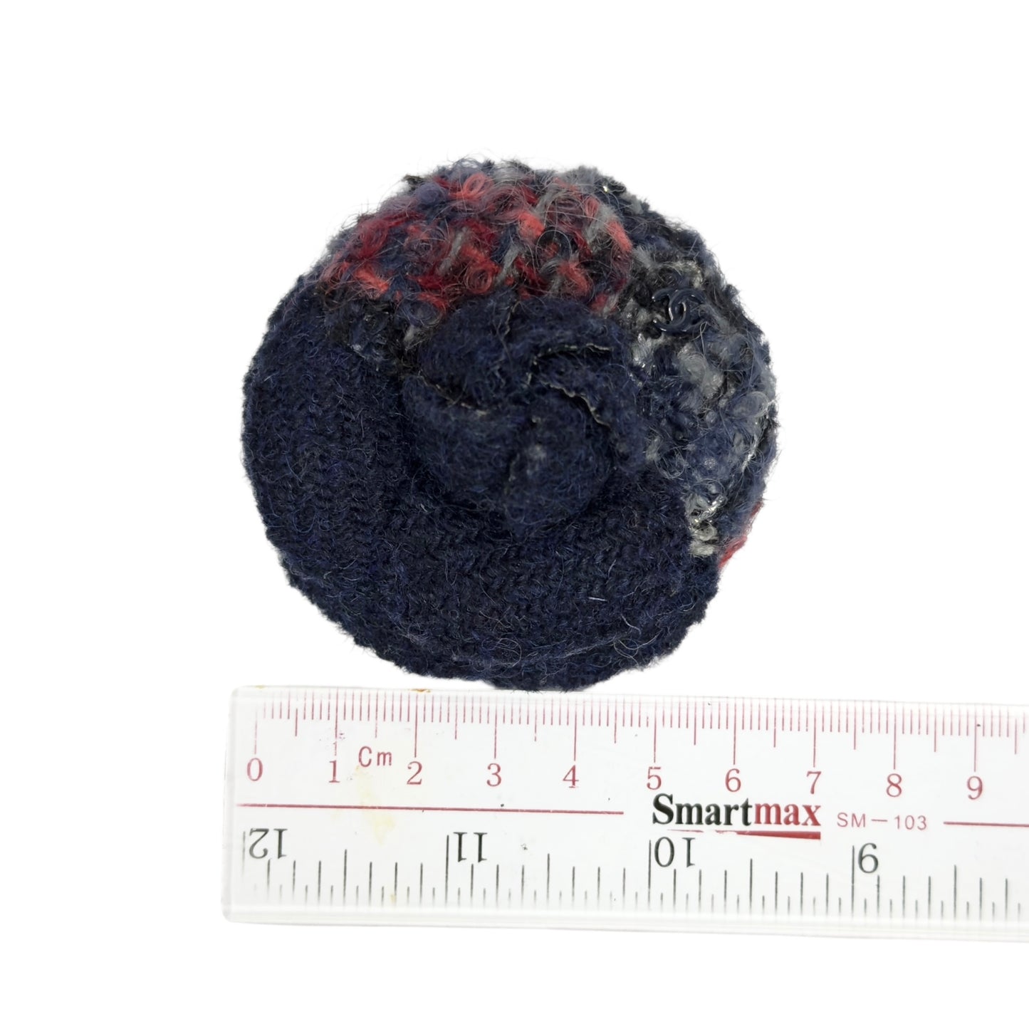 CHANEL CC 山茶花 粗花呢 胸針