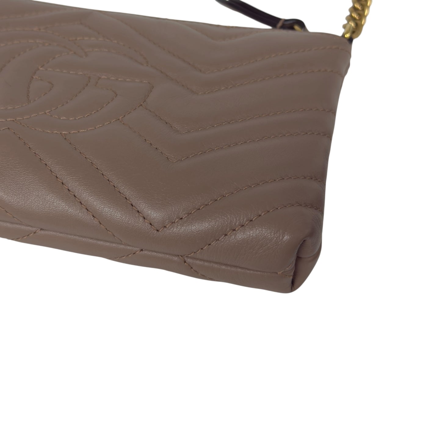 GUCCI GG Marmont 鏈條 斜揹袋