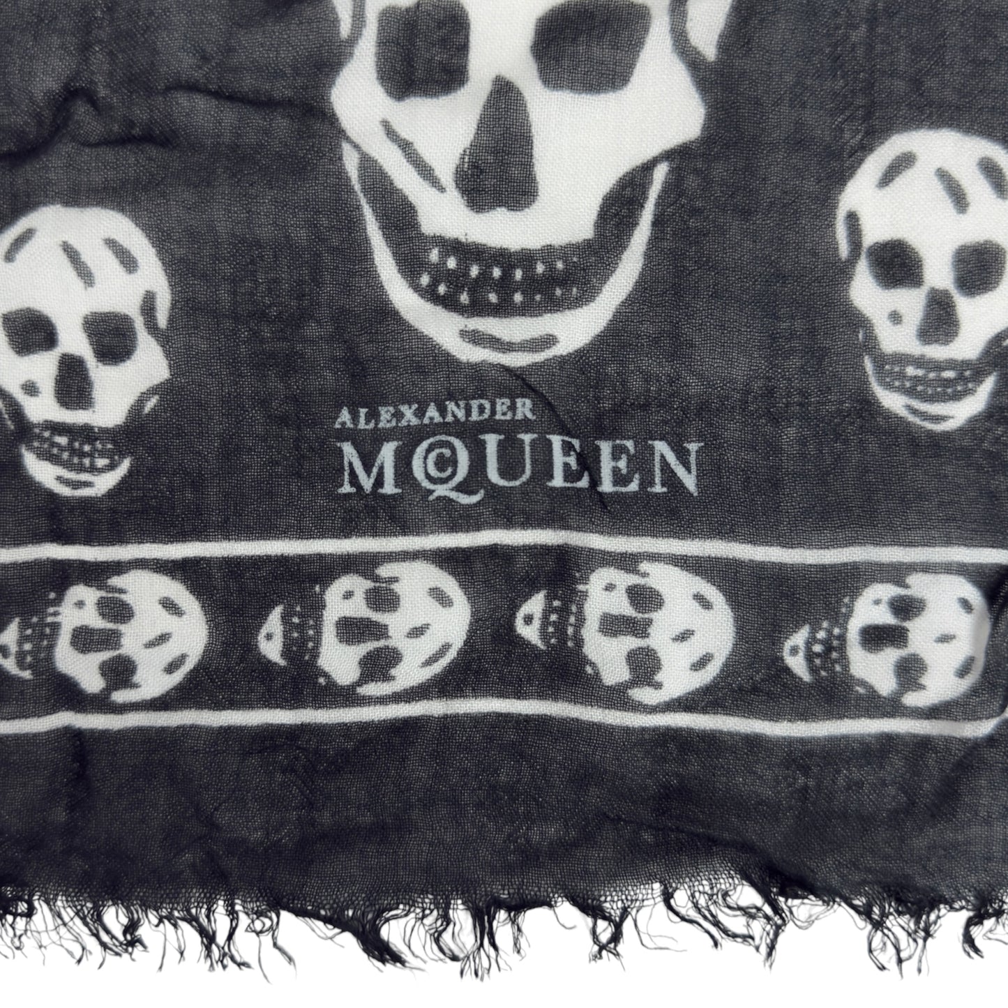 ALEXANDER MCQUEEN 髏頭 圍巾