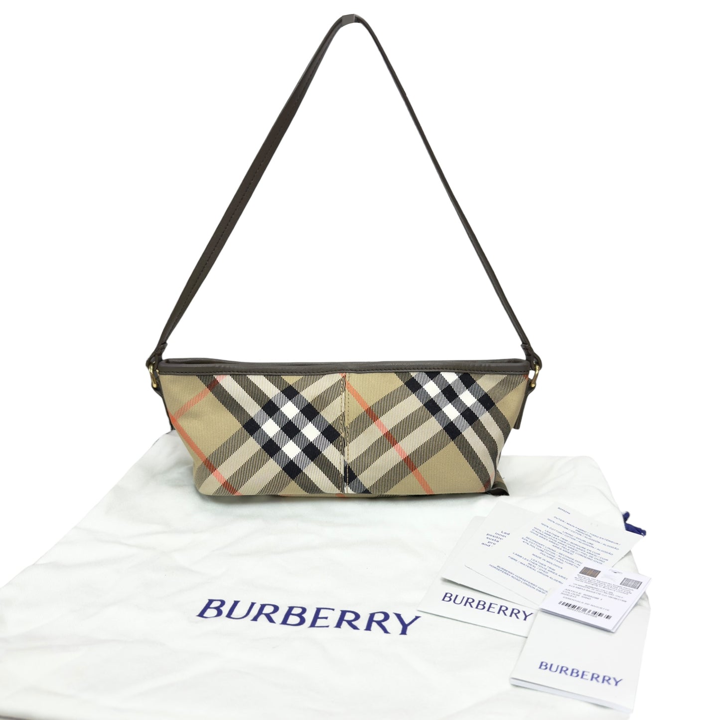 BURBERRY 經典格紋 肩背包