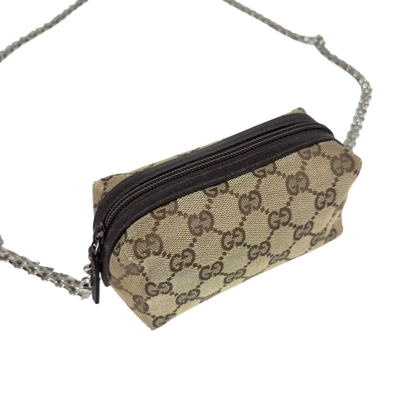 GUCCI *自加鏈＞送無品牌扣＋無品牌鏈帶* 斜揹 迷你小包