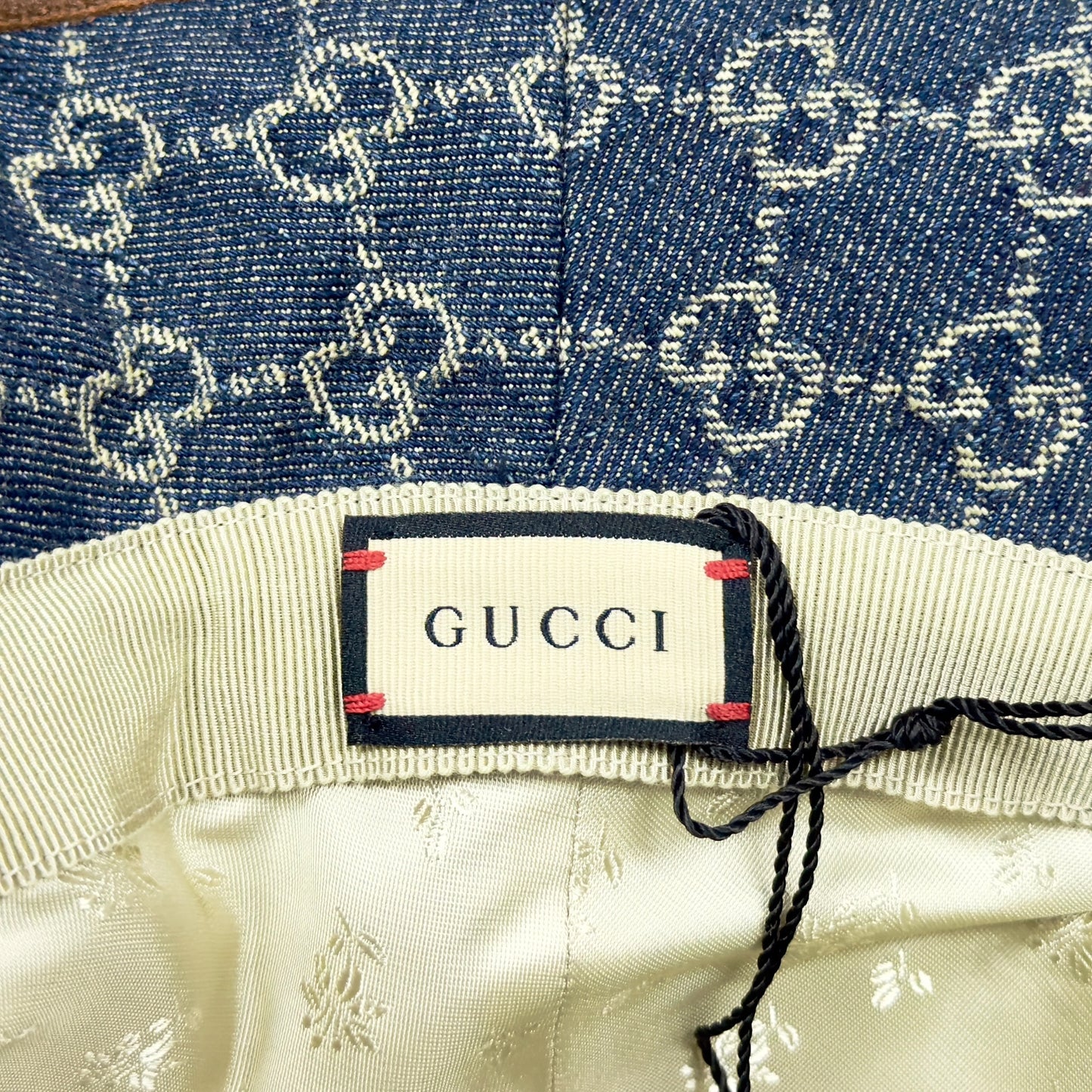 GUCCI GG 牛仔 漁夫帽
