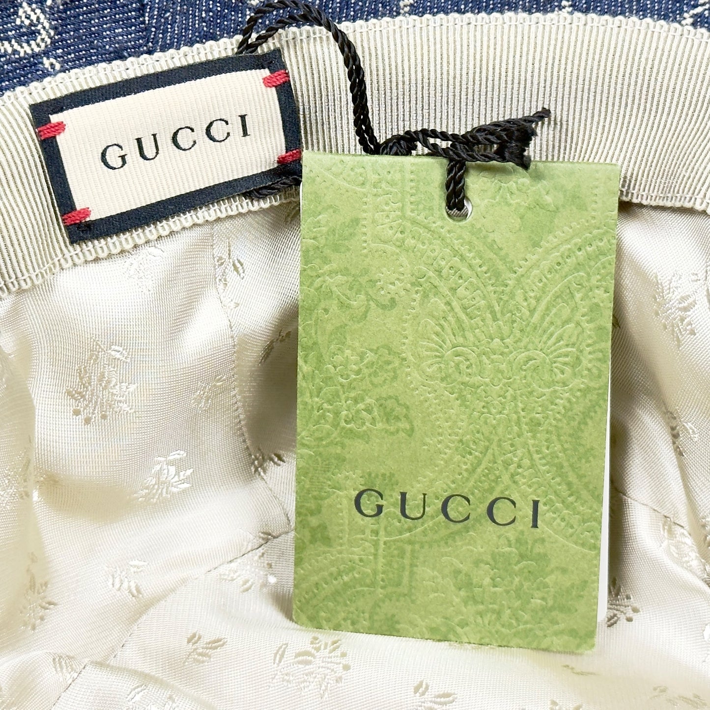 GUCCI GG 牛仔 漁夫帽