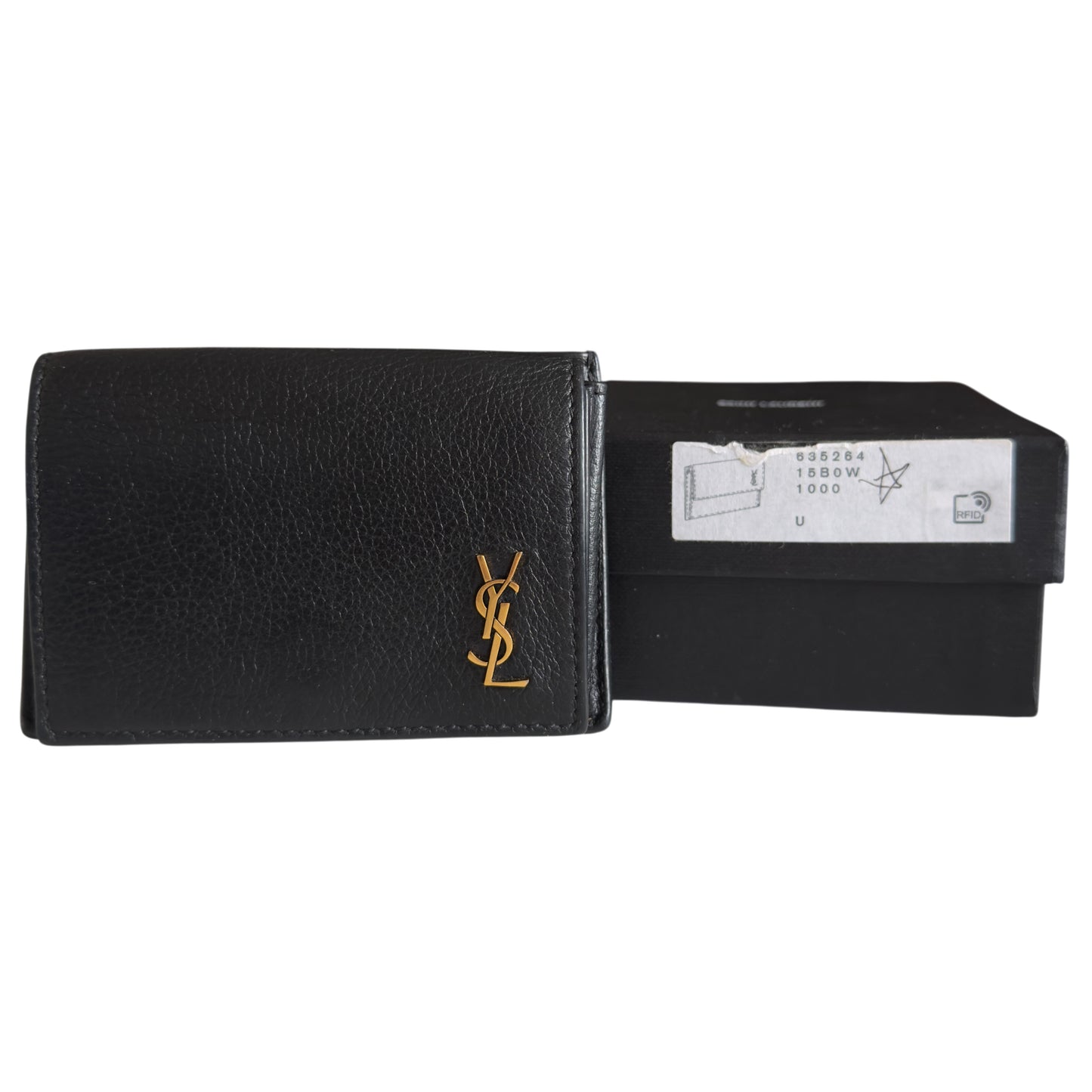 SAINT LAURENT YSL Tiny Cassandre 卡片零錢包