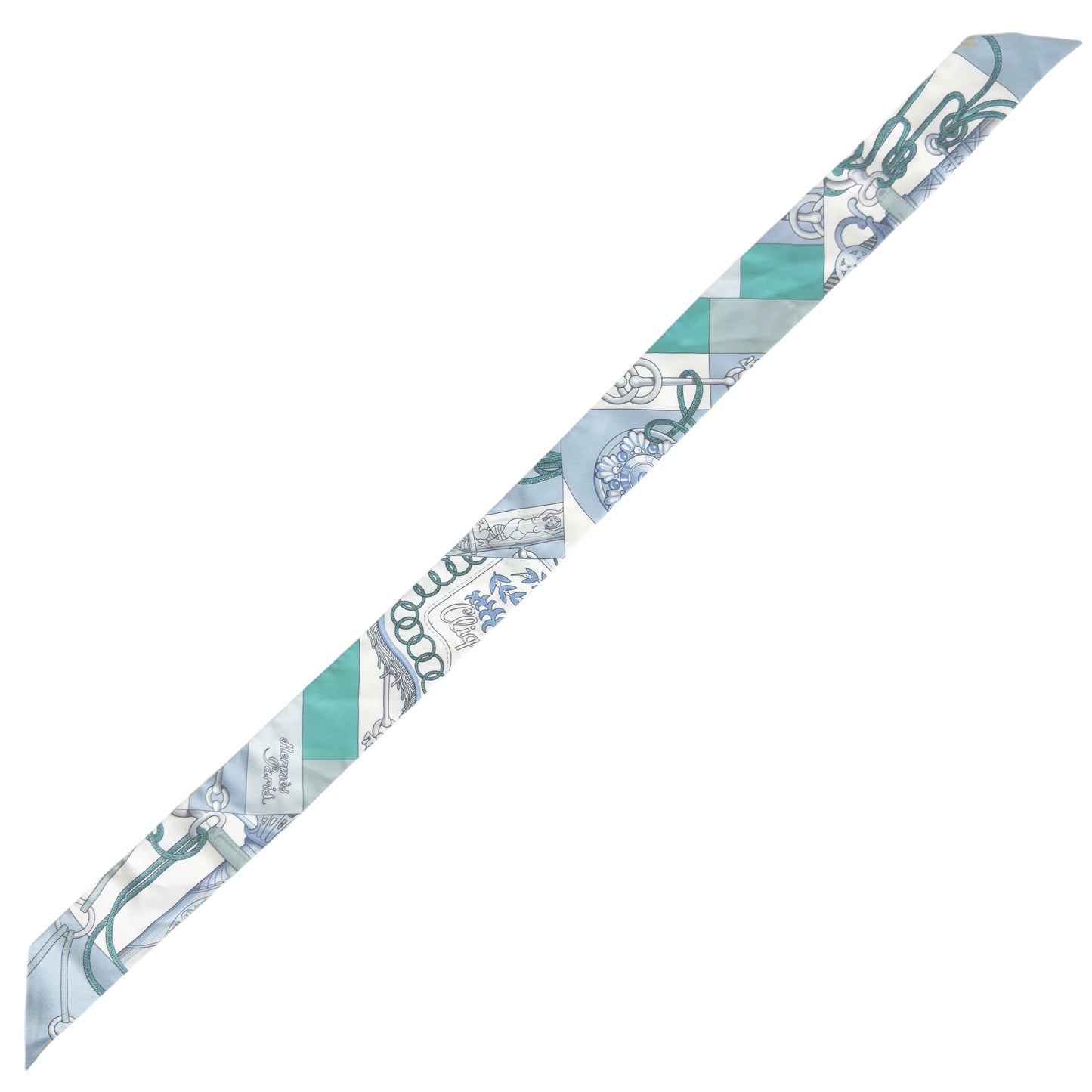 HERMES Cliquetis twilly 幼絲巾