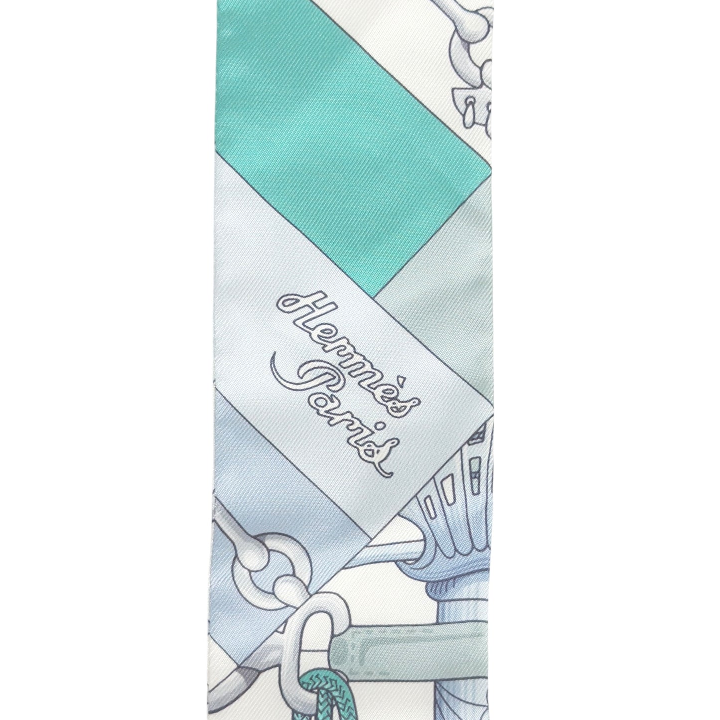 HERMES Cliquetis twilly 幼絲巾