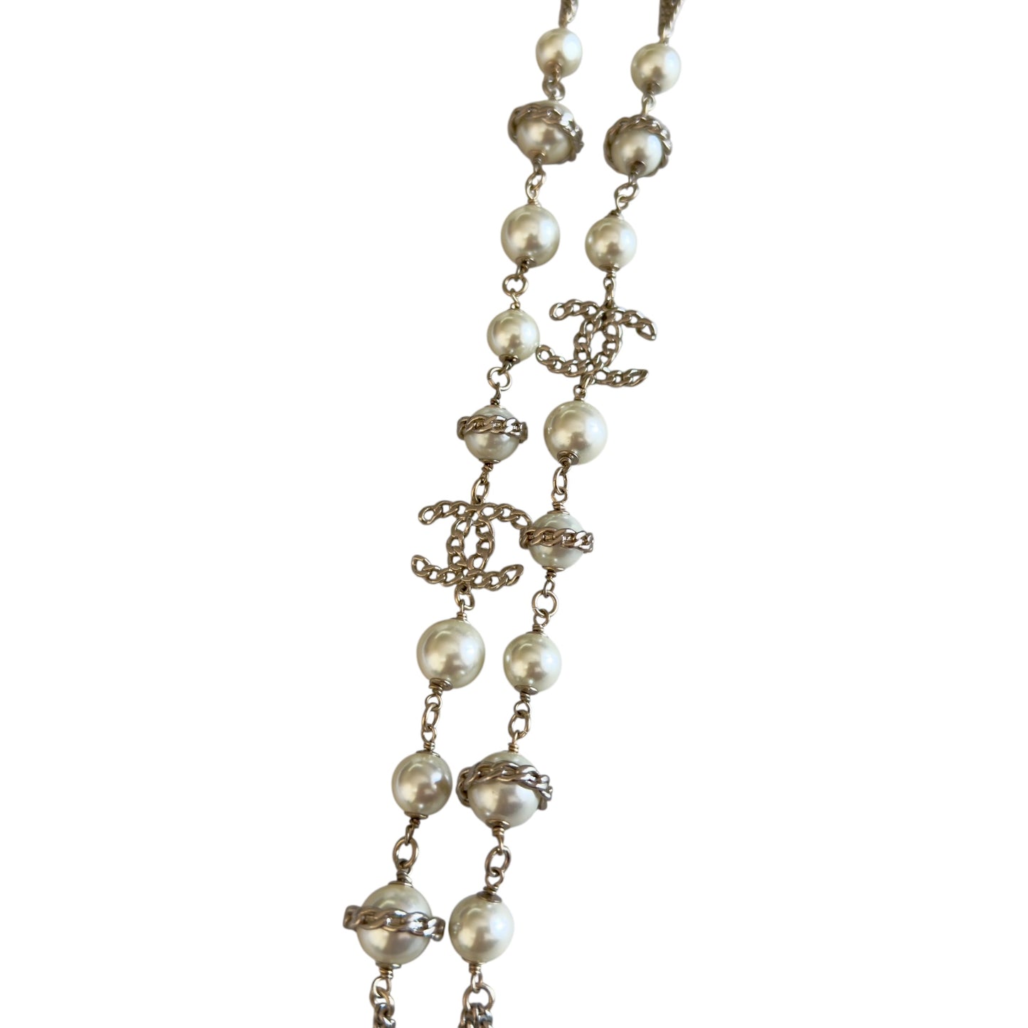 CHANEL CC 珠珠 長頸鏈