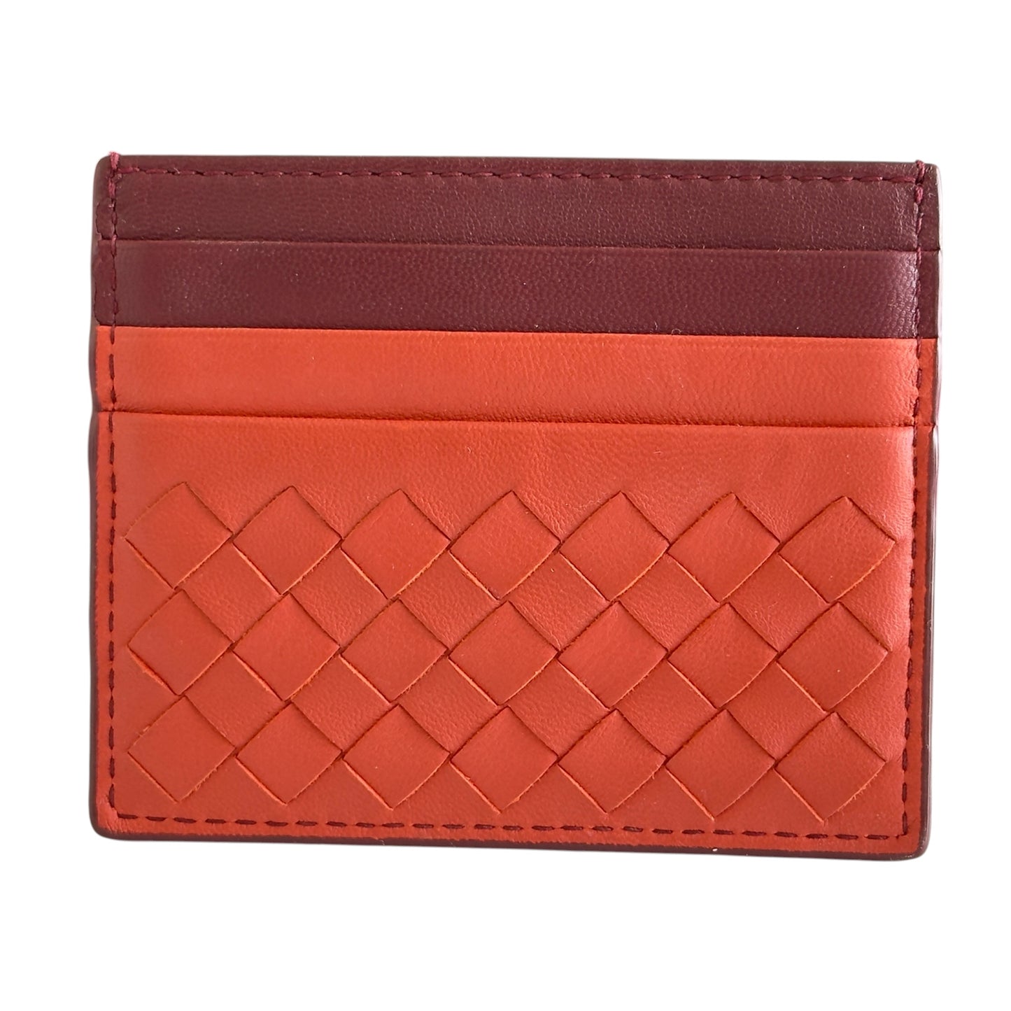 BOTTEGA VENETA 織皮 卡包