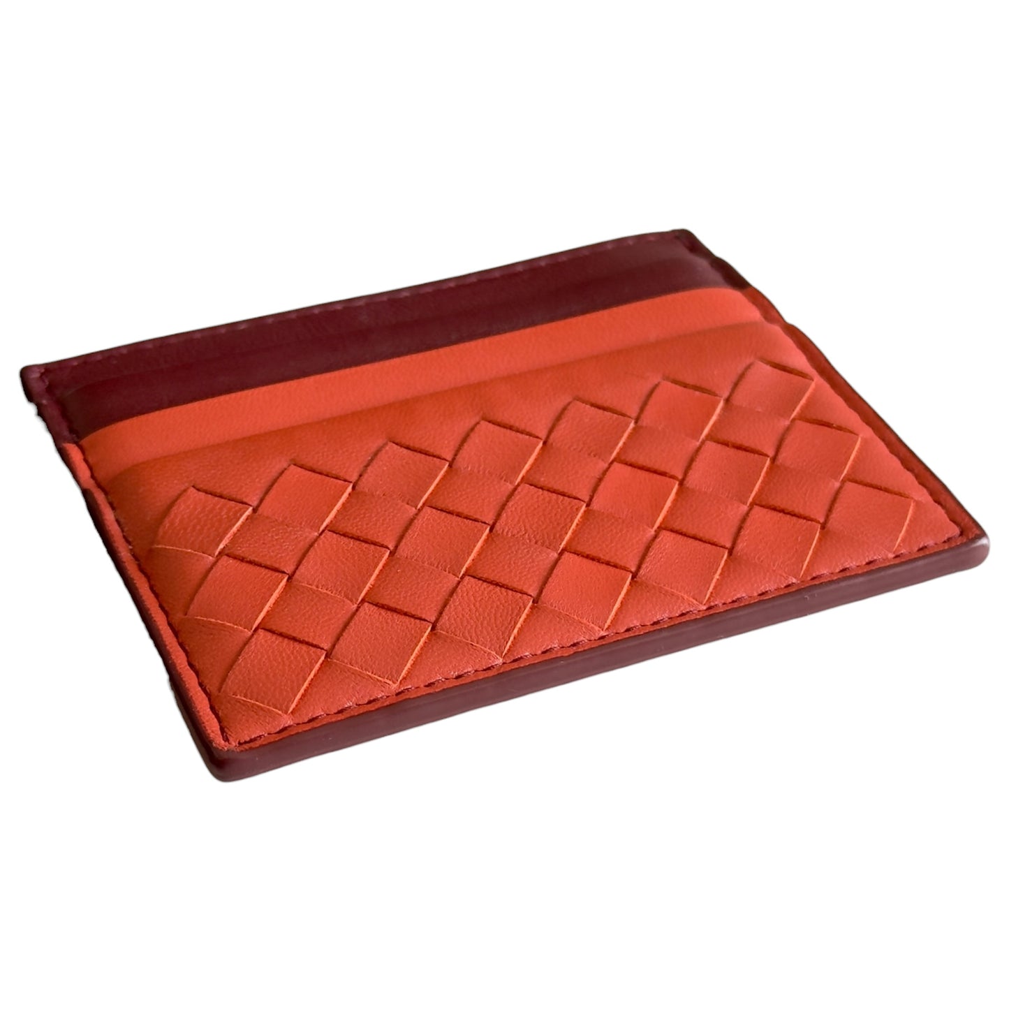 BOTTEGA VENETA 織皮 卡包