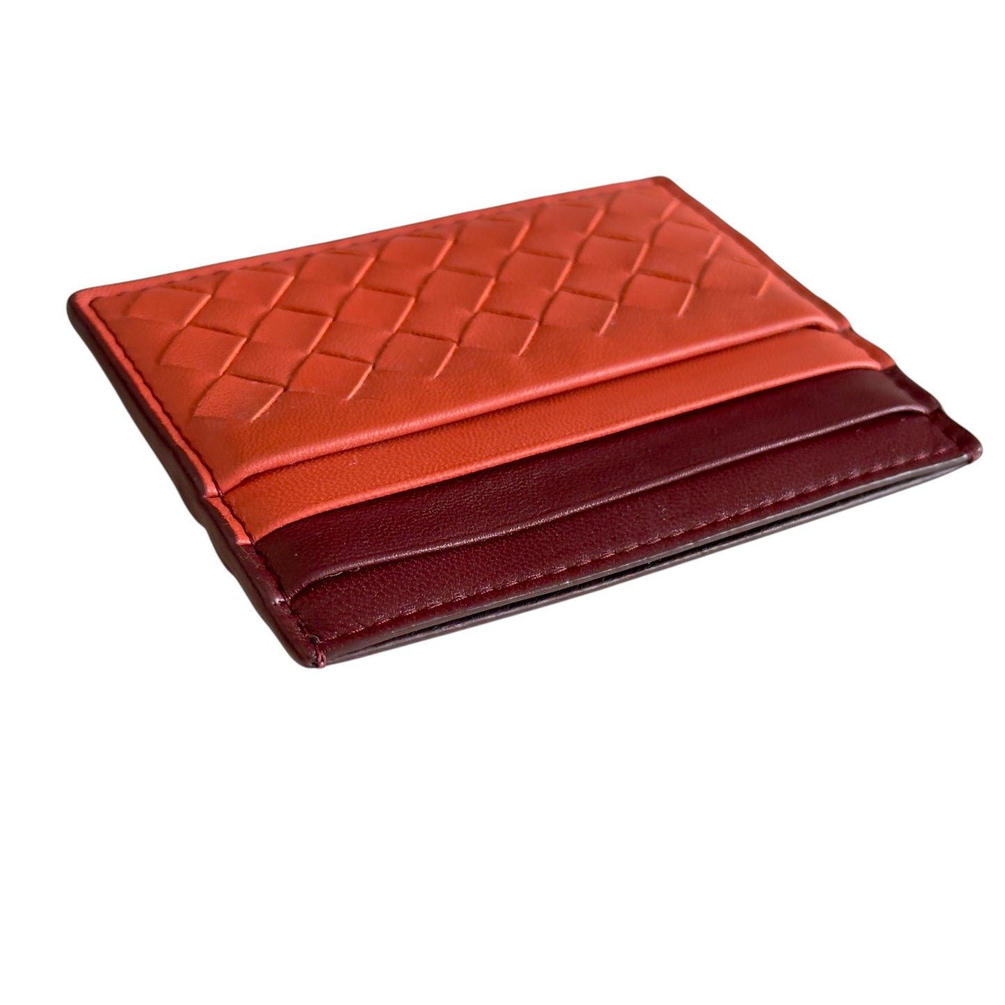 BOTTEGA VENETA 織皮 卡包