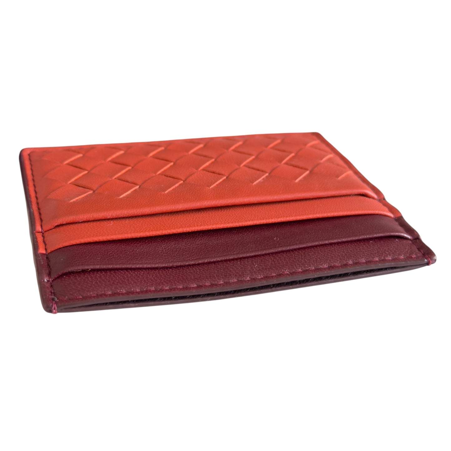 BOTTEGA VENETA 織皮 卡包