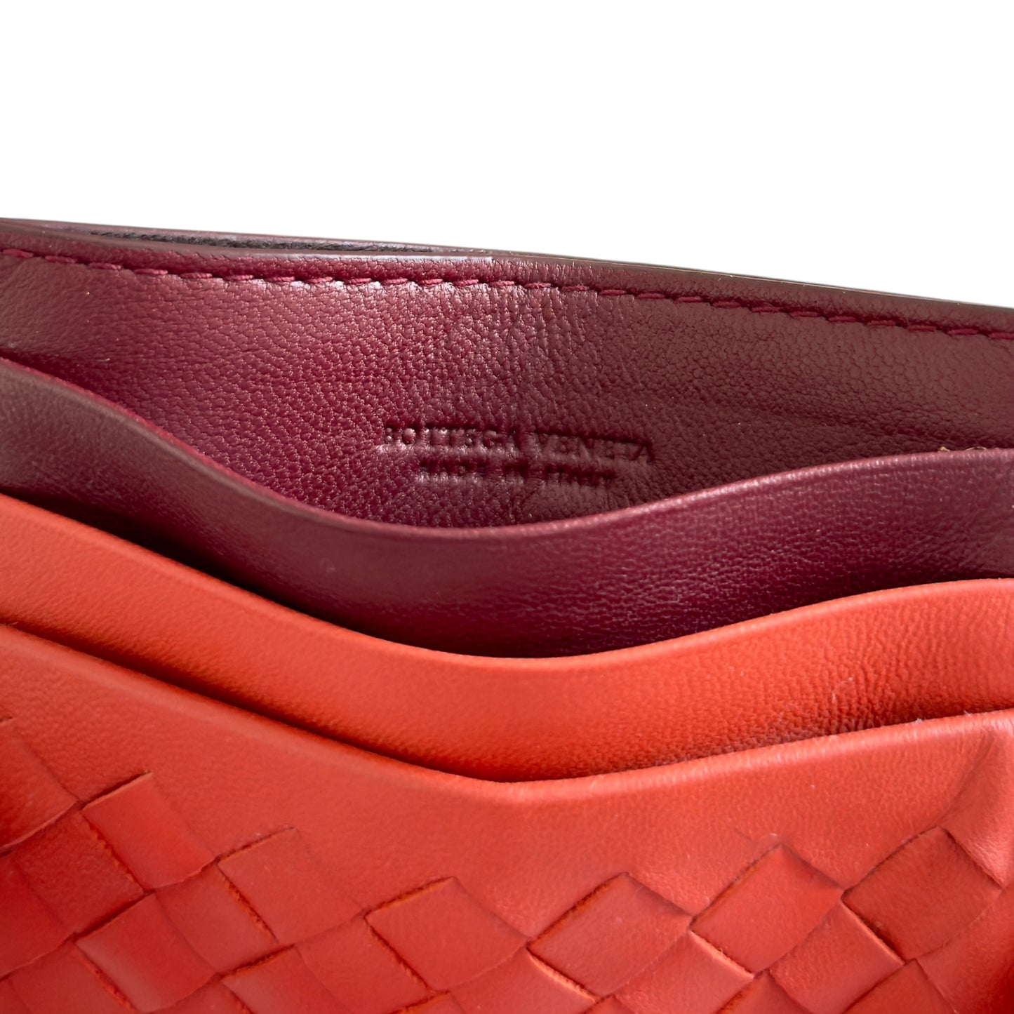 BOTTEGA VENETA 織皮 卡包