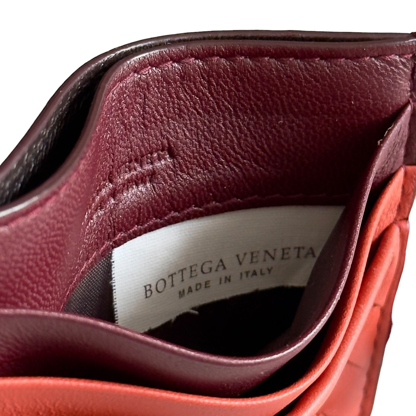 BOTTEGA VENETA 織皮 卡包