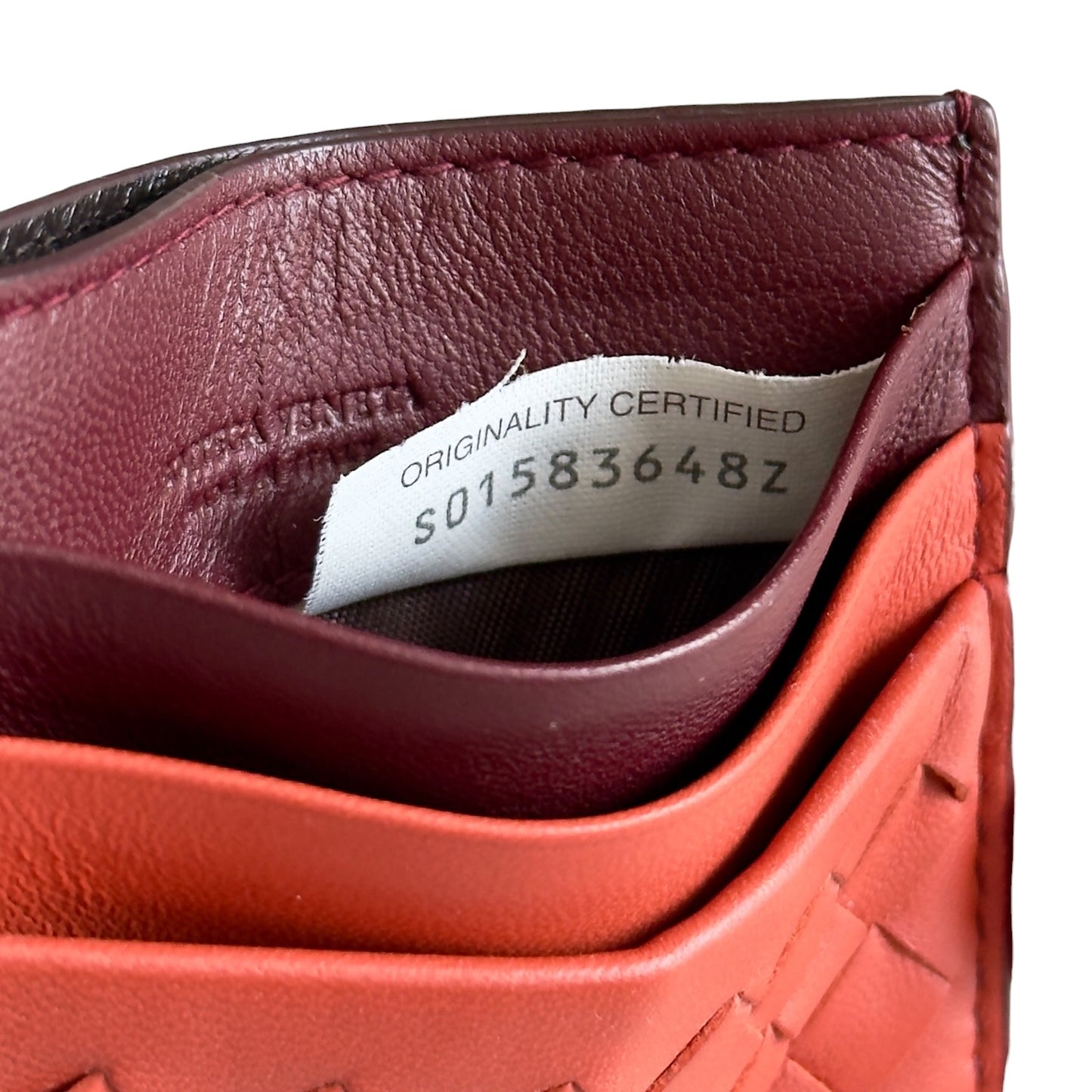 BOTTEGA VENETA 織皮 卡包