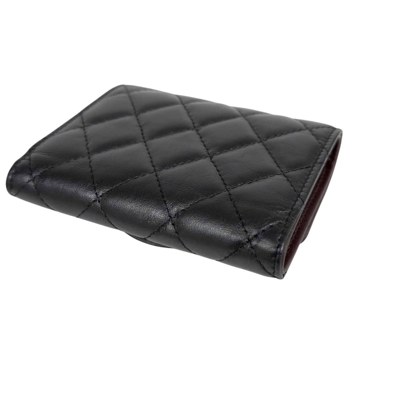 CHANEL 2.55 扭扣 短銀包