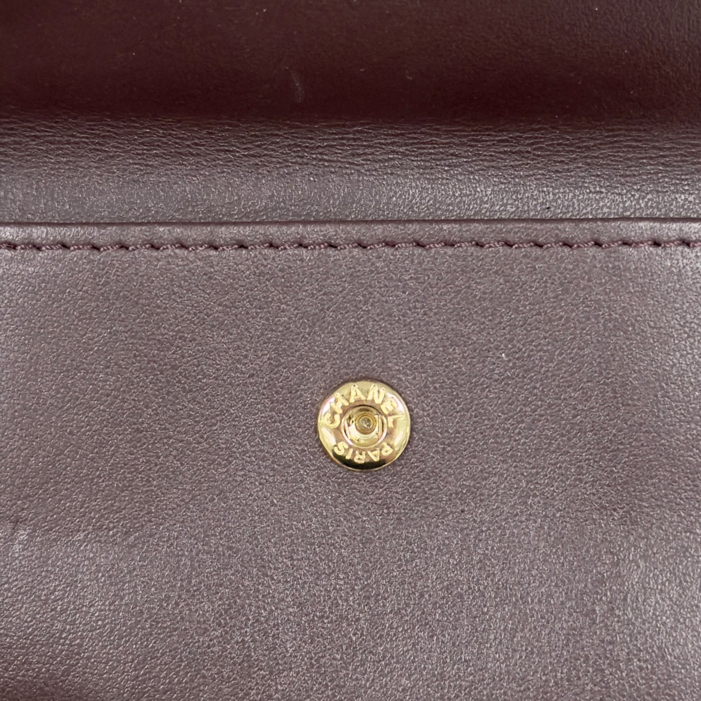 CHANEL 2.55 扭扣 短銀包