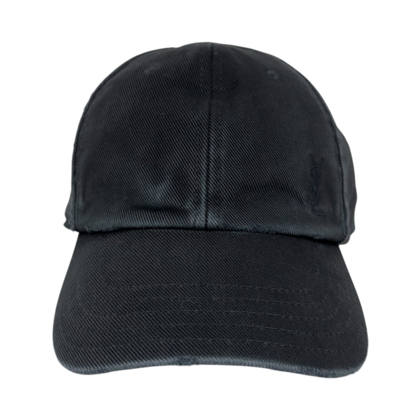SAINT LAURENT YSL 洗水牛仔 棒球帽