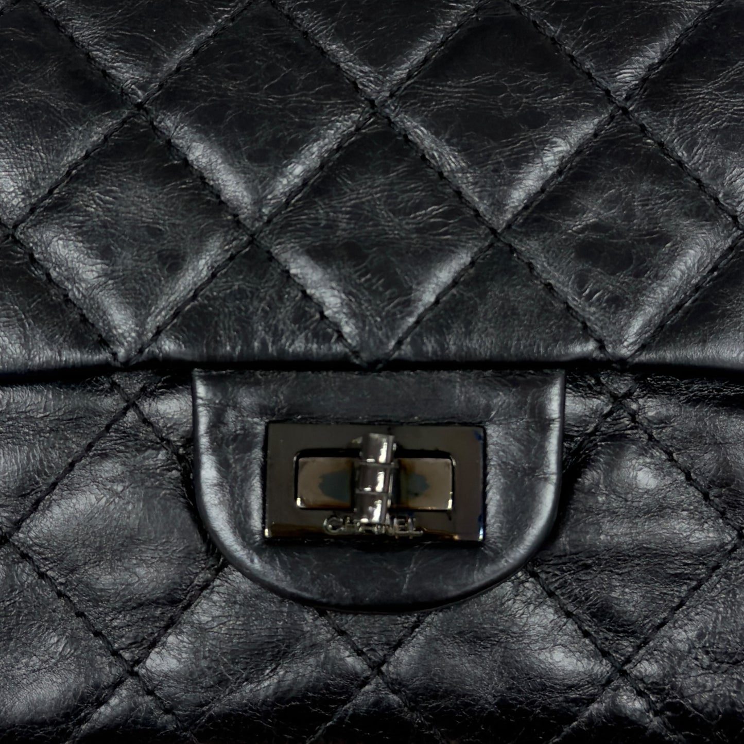 CHANEL 2.55 *極罕全黑* So Black 鏈條包