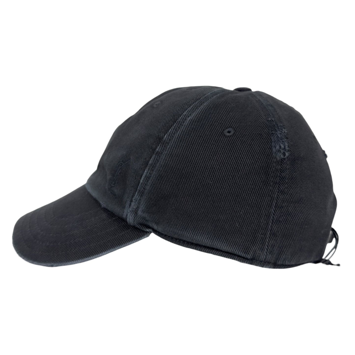 SAINT LAURENT YSL 洗水牛仔 棒球帽