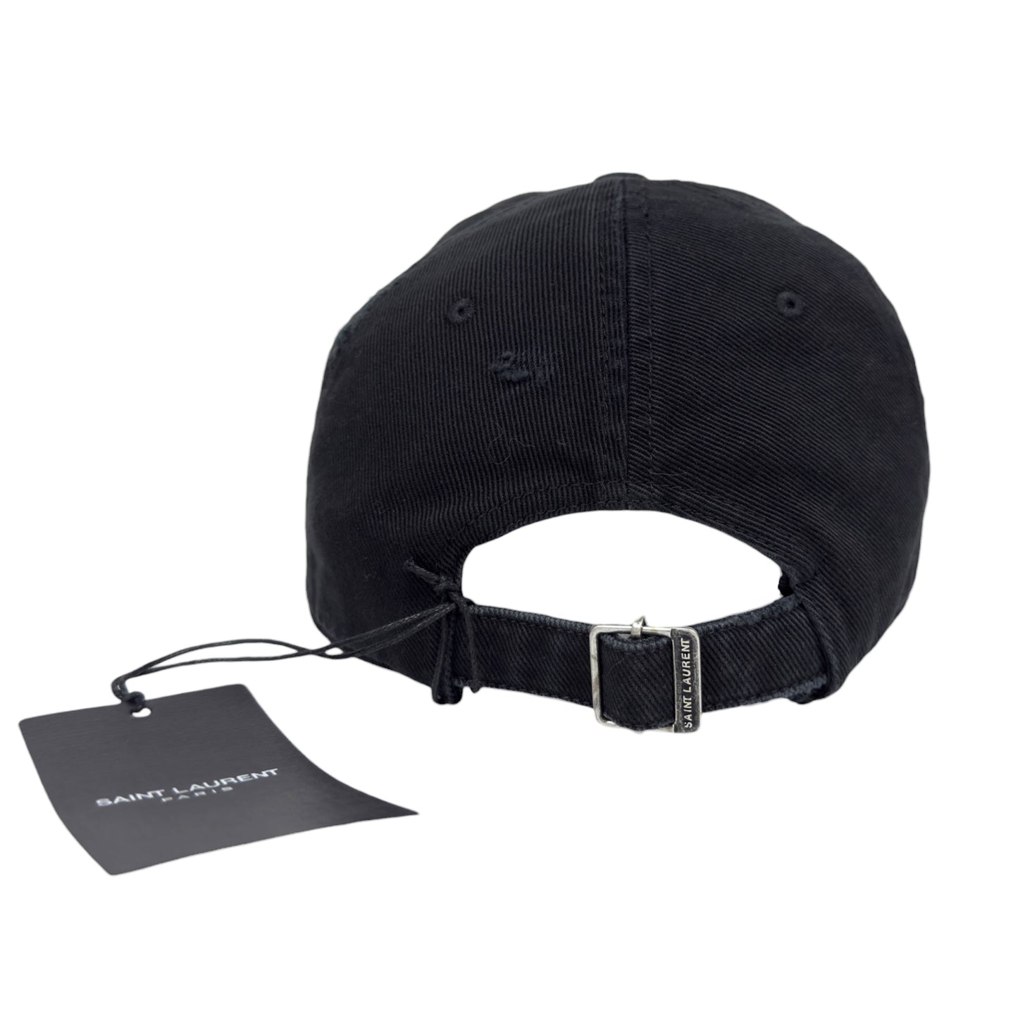 SAINT LAURENT YSL 洗水牛仔 棒球帽