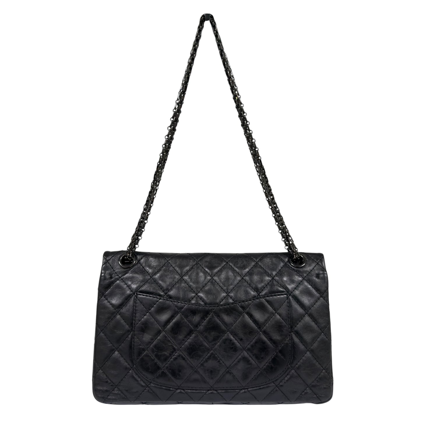 CHANEL 2.55 *極罕全黑* So Black 鏈條包