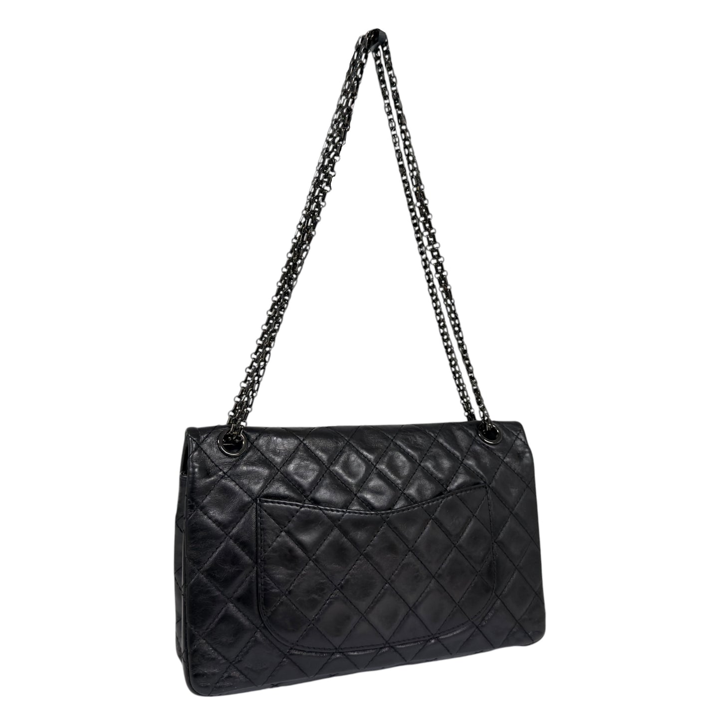 CHANEL 2.55 *極罕全黑* So Black 鏈條包