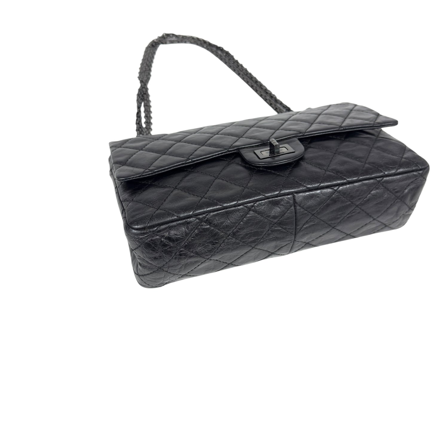 CHANEL 2.55 *極罕全黑* So Black 鏈條包