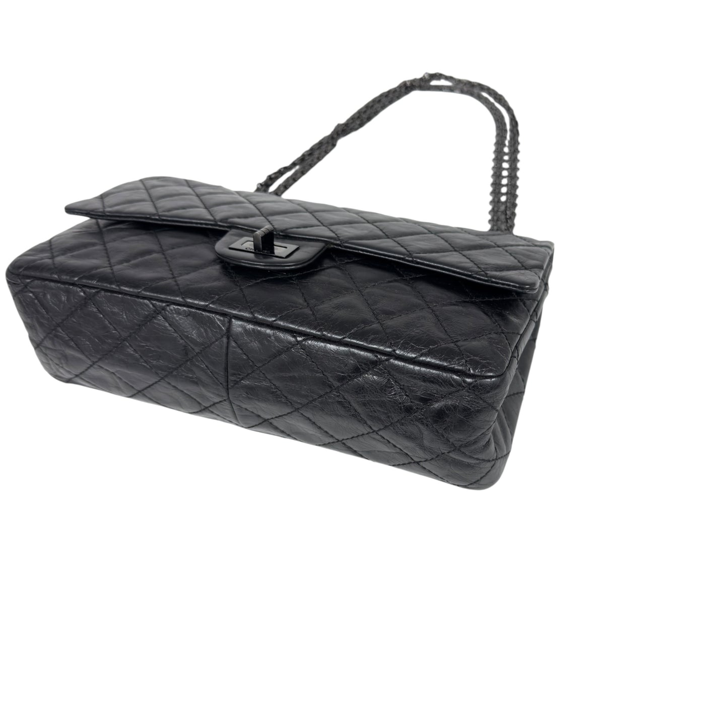 CHANEL 2.55 *極罕全黑* So Black 鏈條包