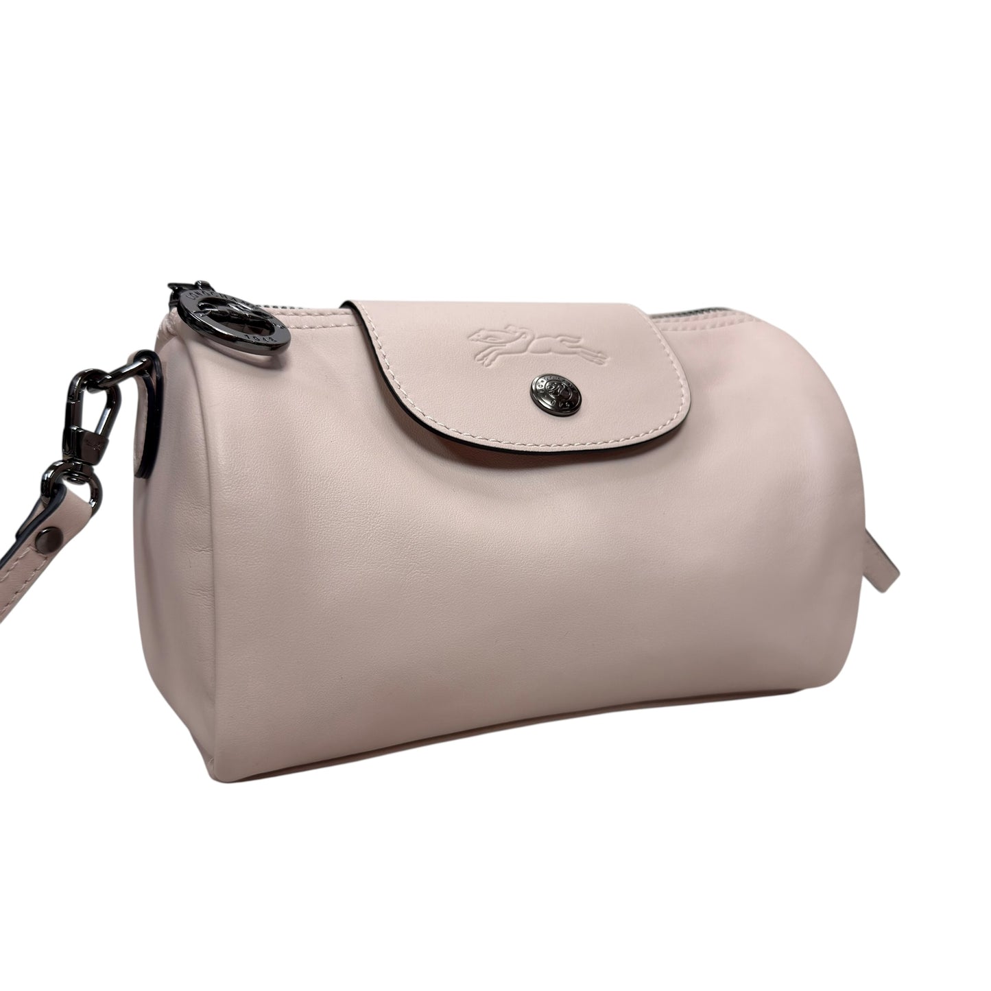 LONGCHAMP Pliage 皮革 斜揹袋