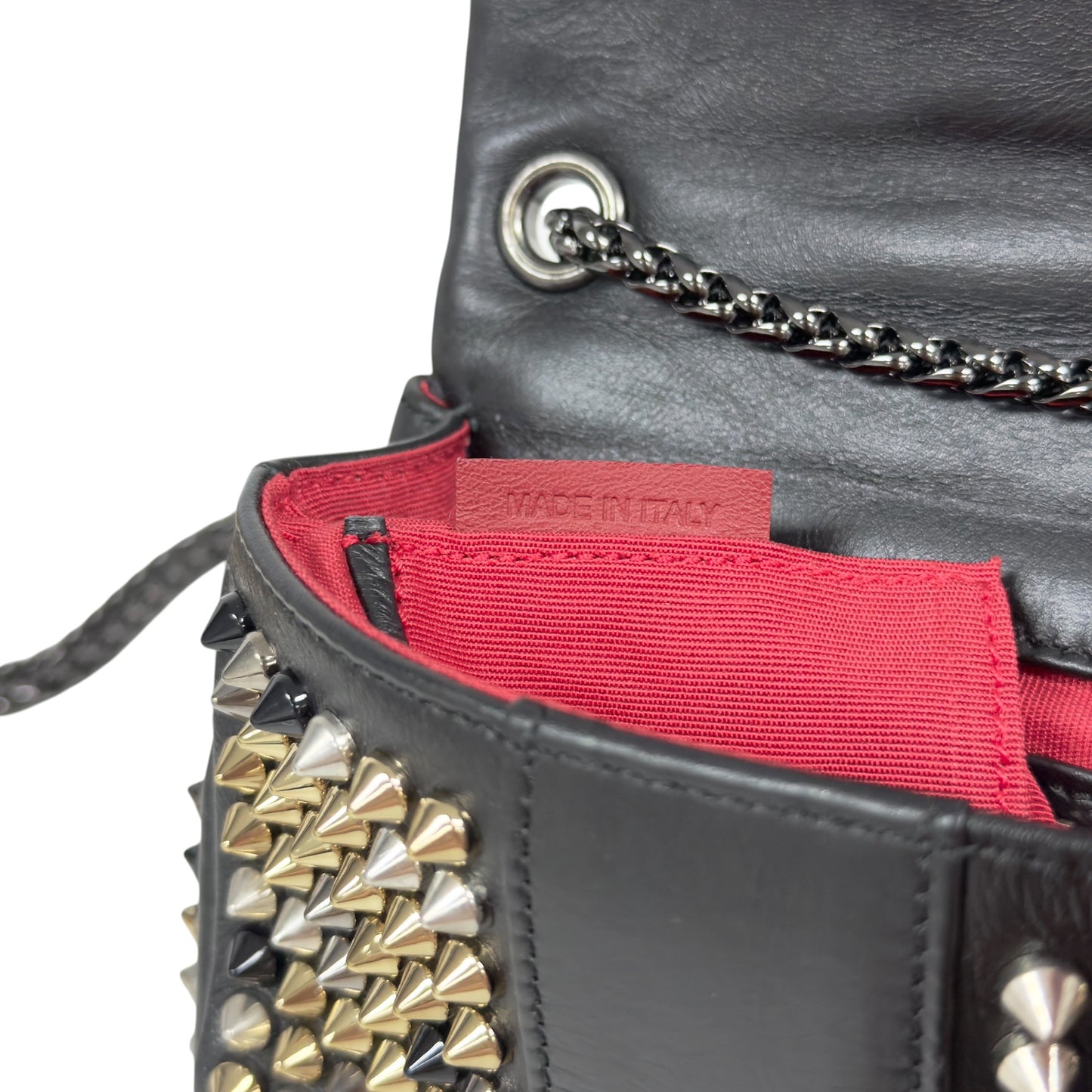 CHRISTIAN LOUBOUTIN Sweet Charity 鍋釘 迷你 斜揹袋