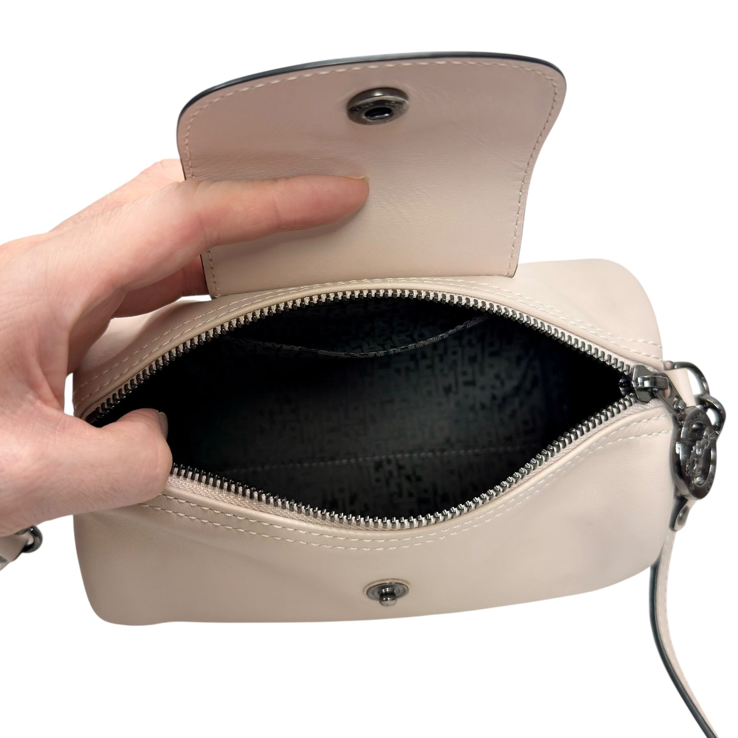 LONGCHAMP Pliage 皮革 斜揹袋