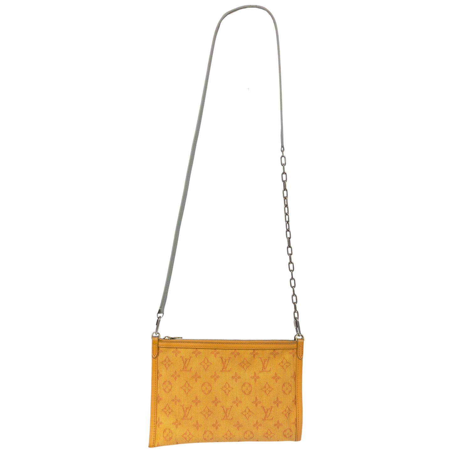 LOUIS VUITTON Flat 雙面 雙層 斜揹袋