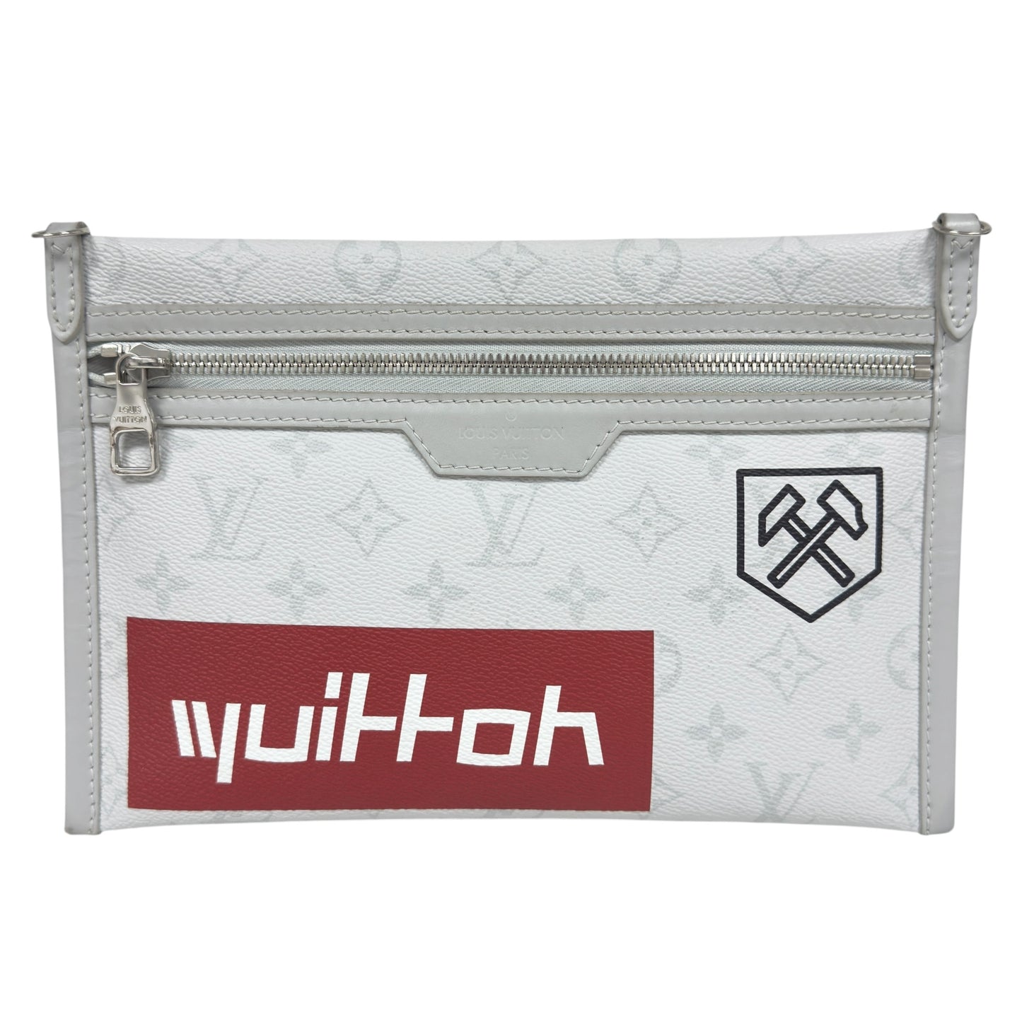 LOUIS VUITTON Flat 雙面 雙層 斜揹袋