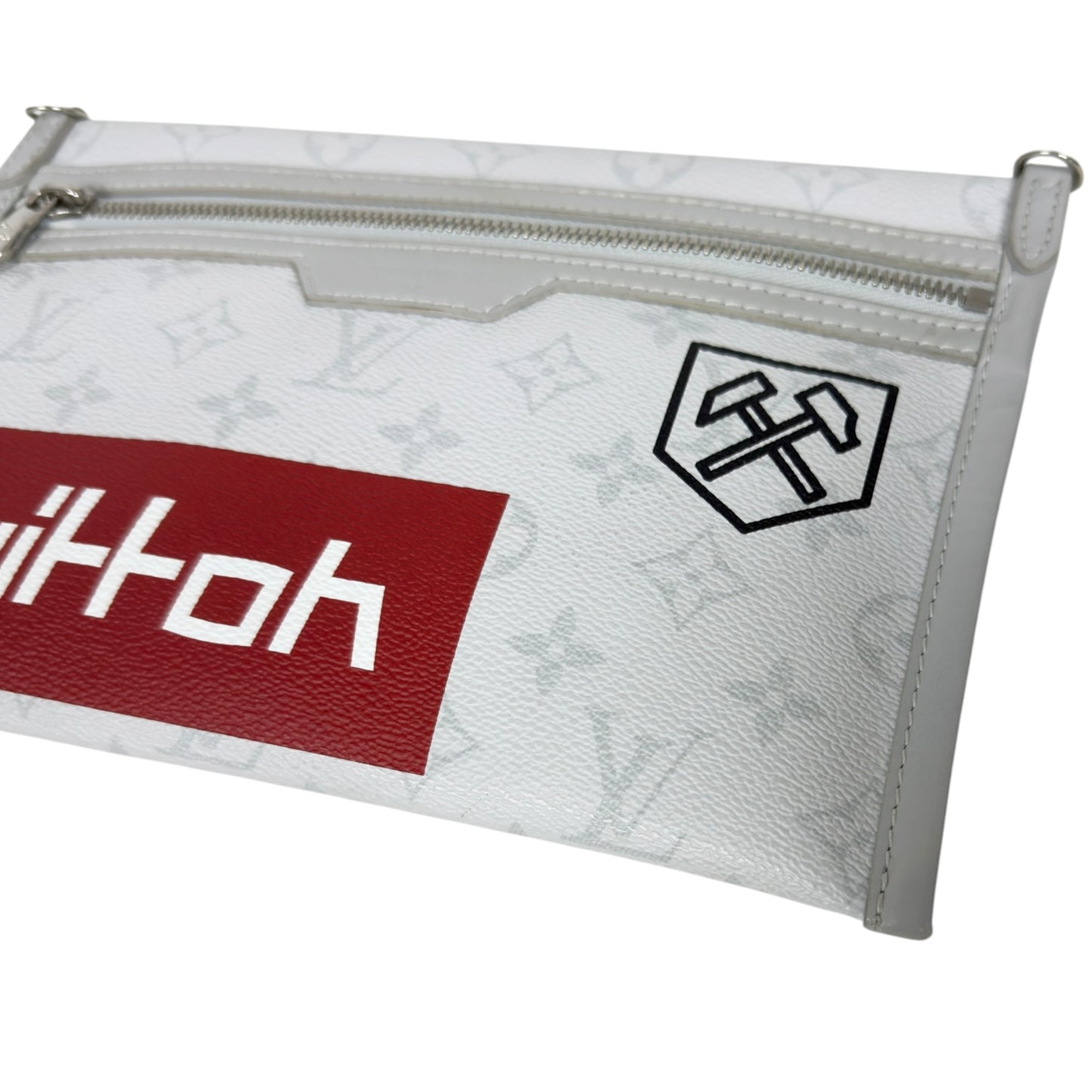 LOUIS VUITTON Flat 雙面 雙層 斜揹袋