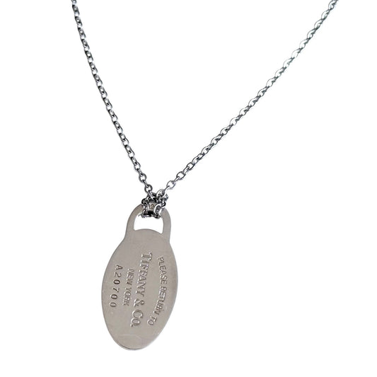TIFFANY & CO. *送無品牌頸鏈* Return To Tiffany 純銀 吊咀