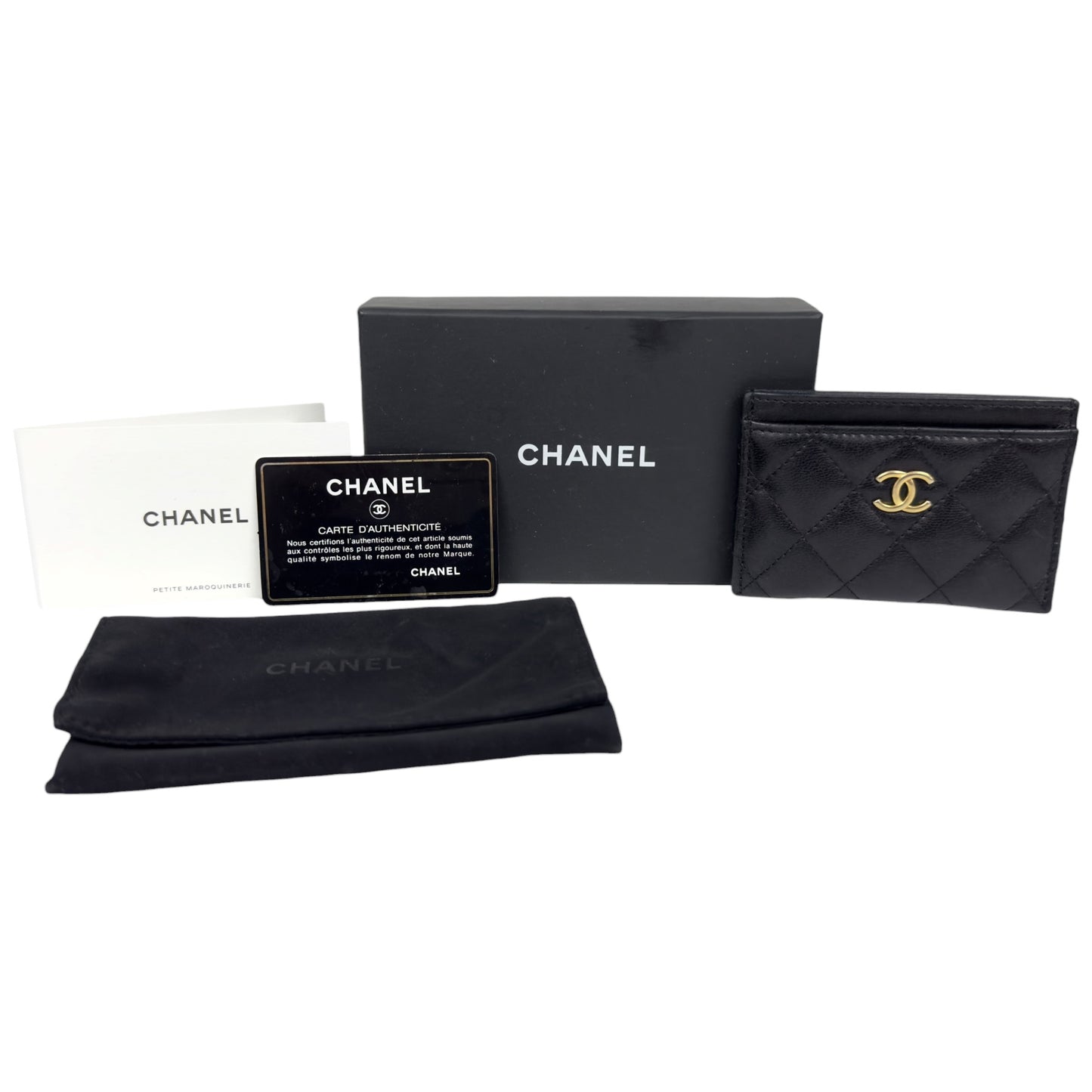 CHANEL CC *限定塗鴉內裡* 卡包