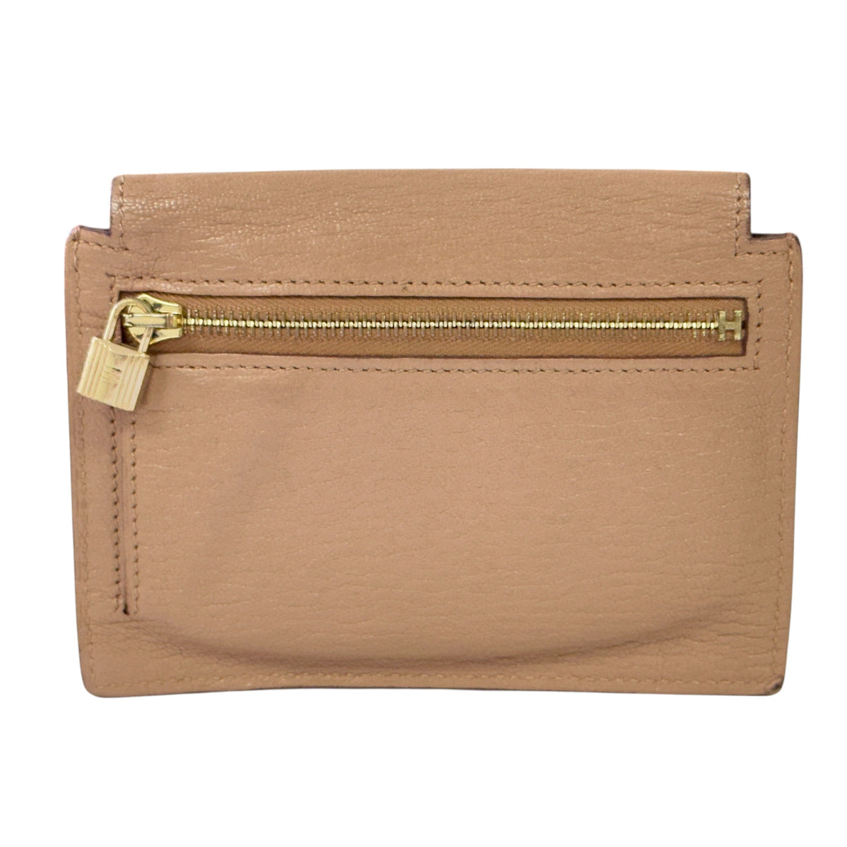 HERMES *自加鏈＞送無品牌長鏈* Kelly Pocket Compact Wallet 迷你小包 Y刻