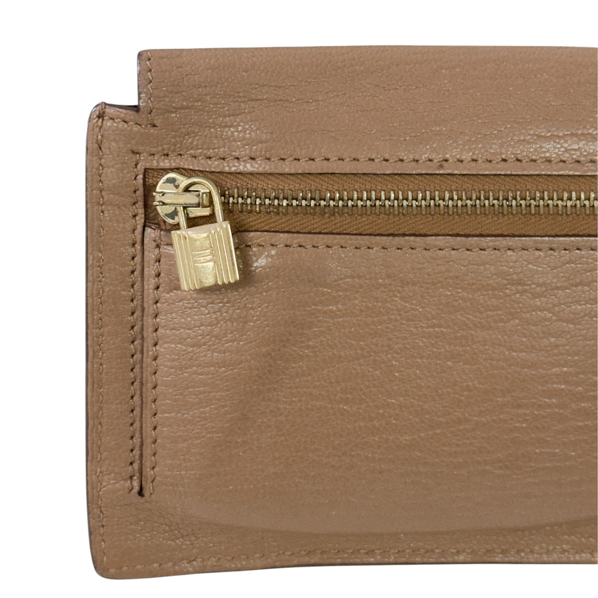 HERMES *自加鏈＞送無品牌長鏈* Kelly Pocket Compact Wallet 迷你小包 Y刻