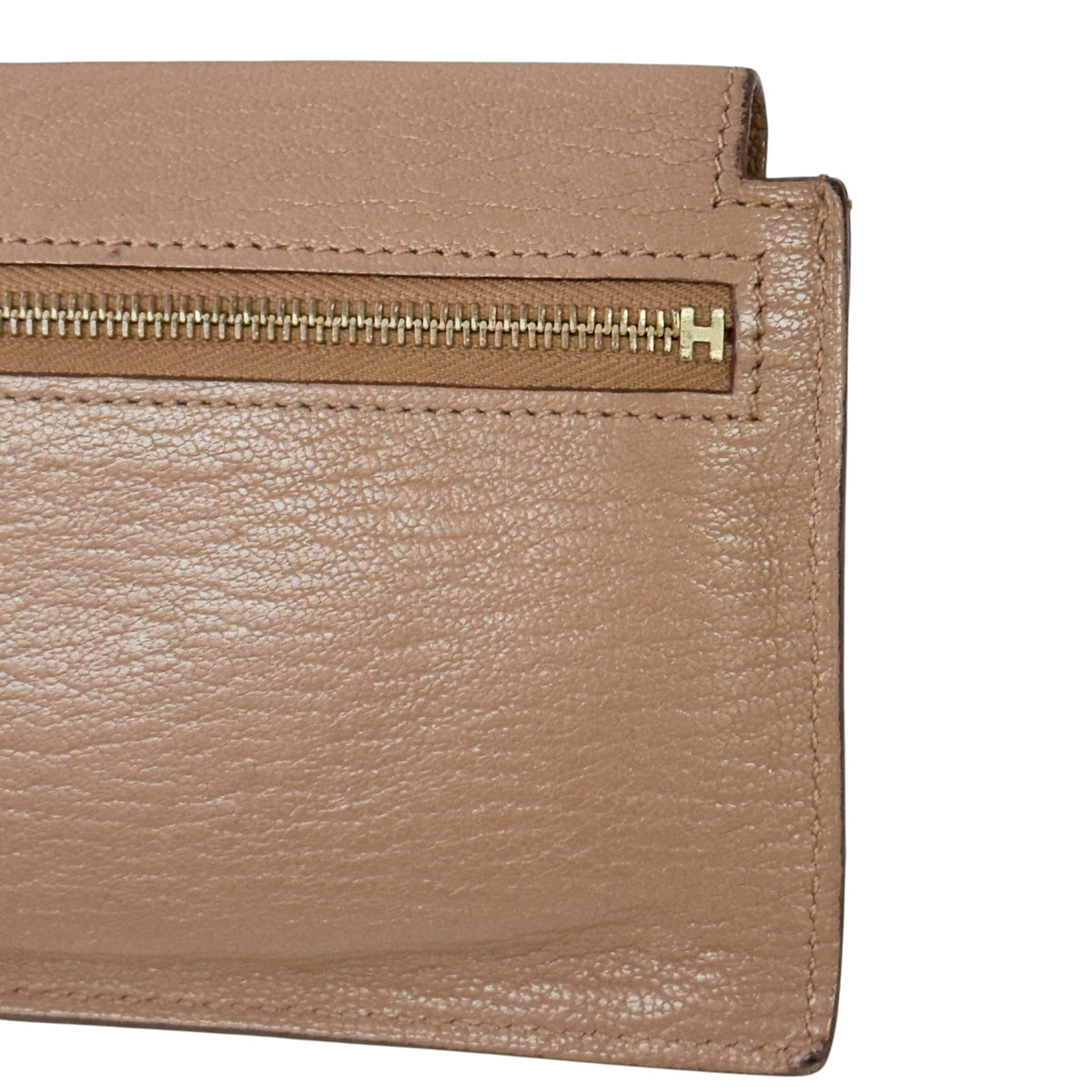 HERMES *自加鏈＞送無品牌長鏈* Kelly Pocket Compact Wallet 迷你小包 Y刻