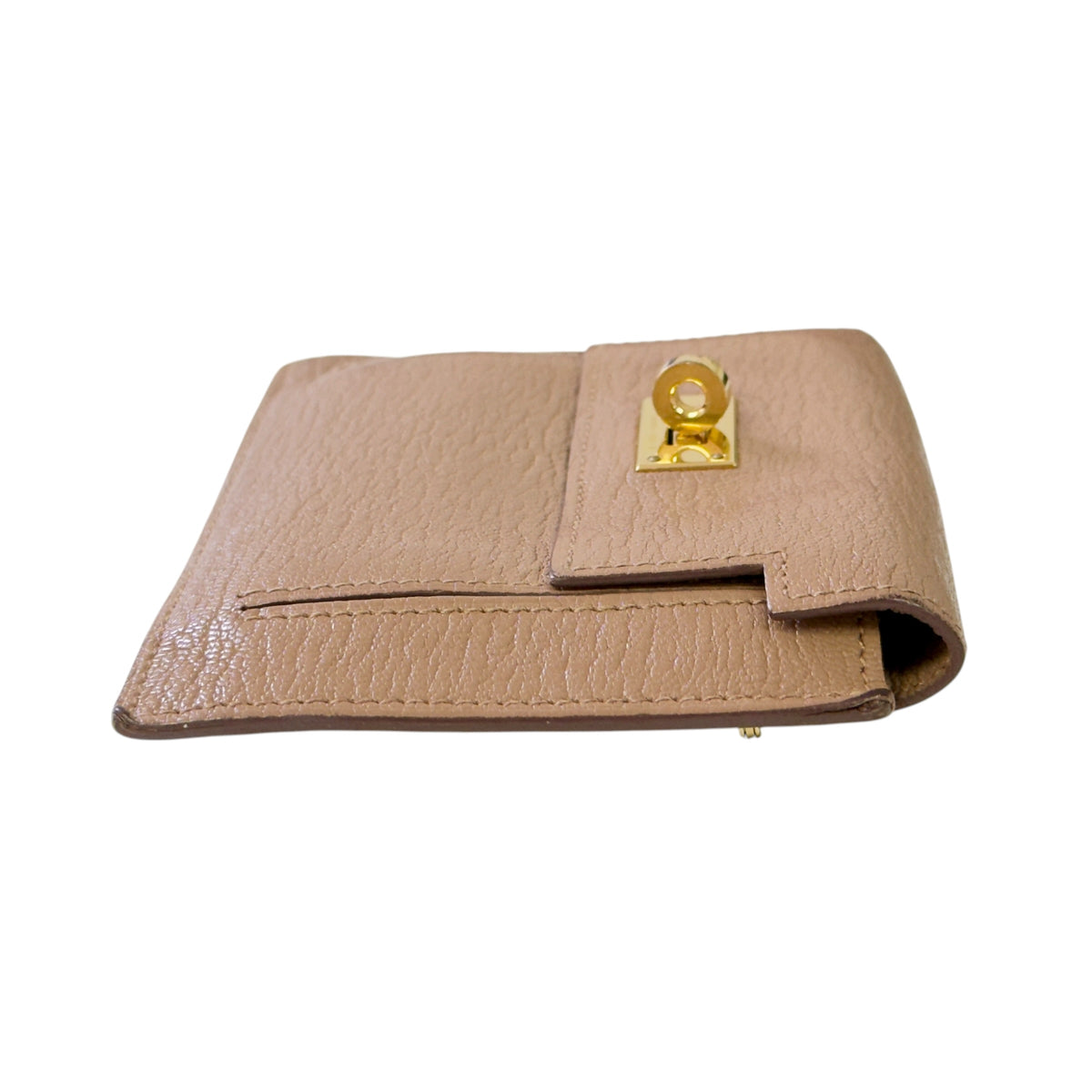 HERMES *自加鏈＞送無品牌長鏈* Kelly Pocket Compact Wallet 迷你小包 Y刻