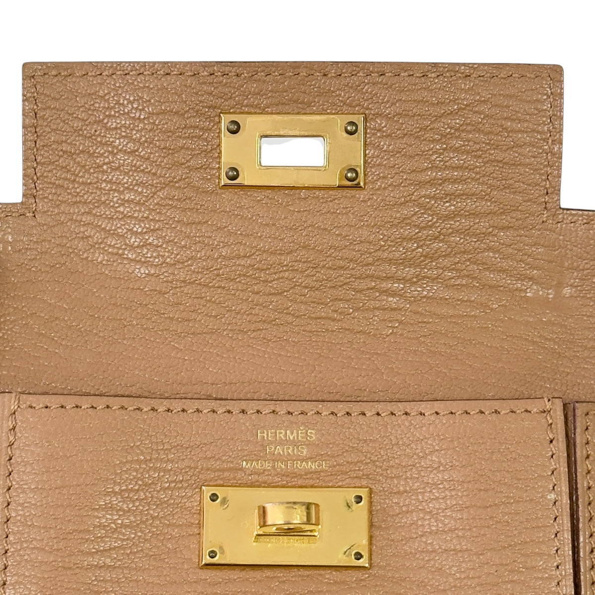 HERMES *自加鏈＞送無品牌長鏈* Kelly Pocket Compact Wallet 迷你小包 Y刻
