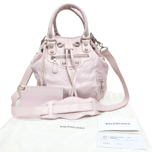 BALENCIAGA Pompon 機車 2用包