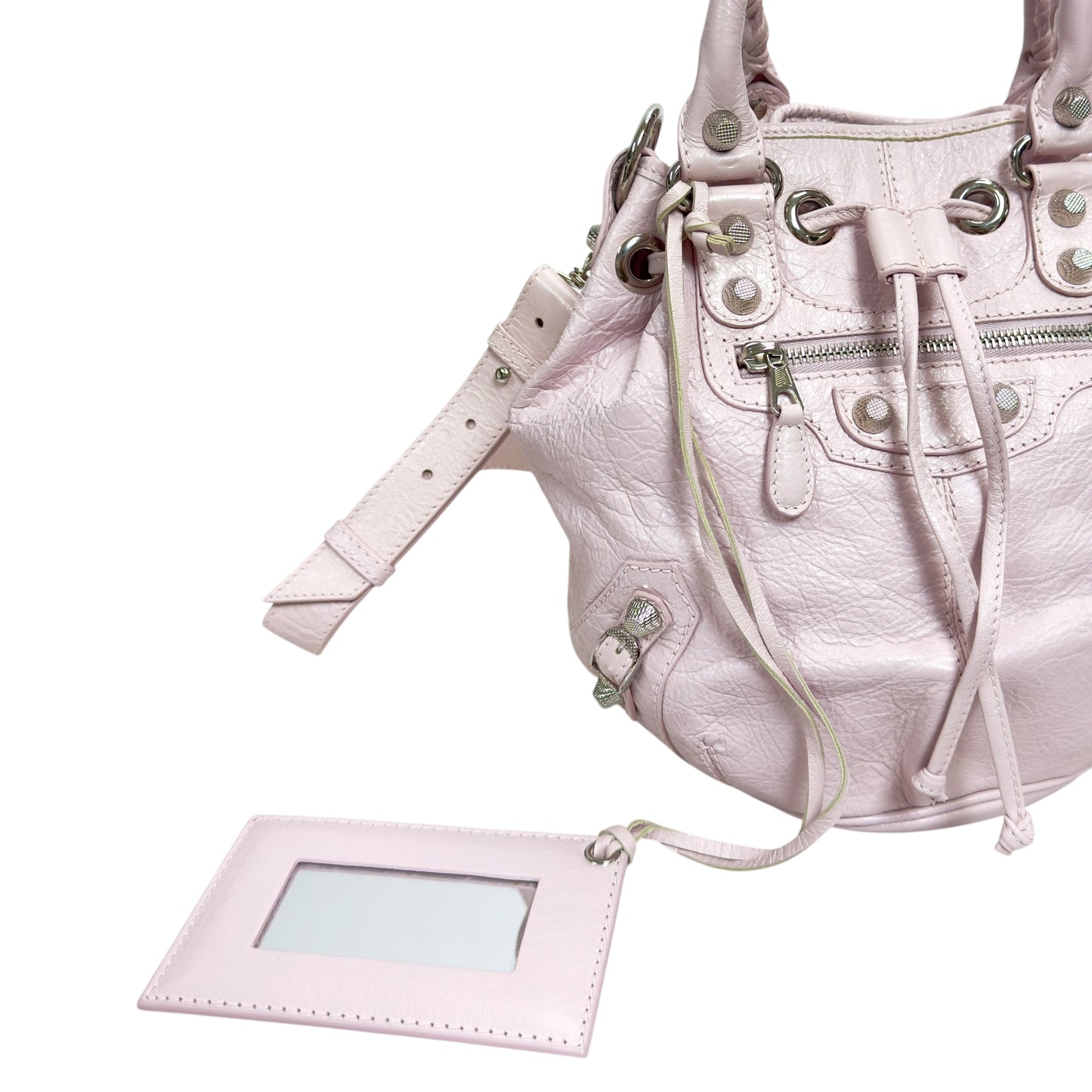 BALENCIAGA Pompon 機車 2用包