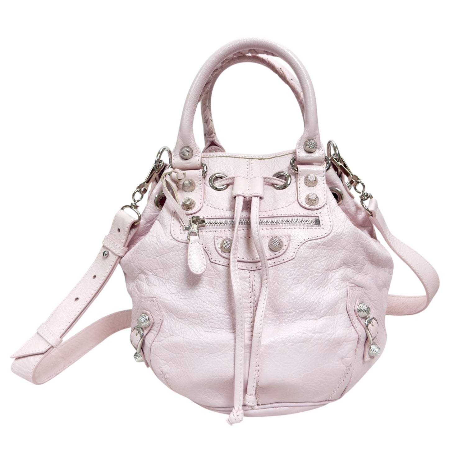 BALENCIAGA Pompon 機車 2用包