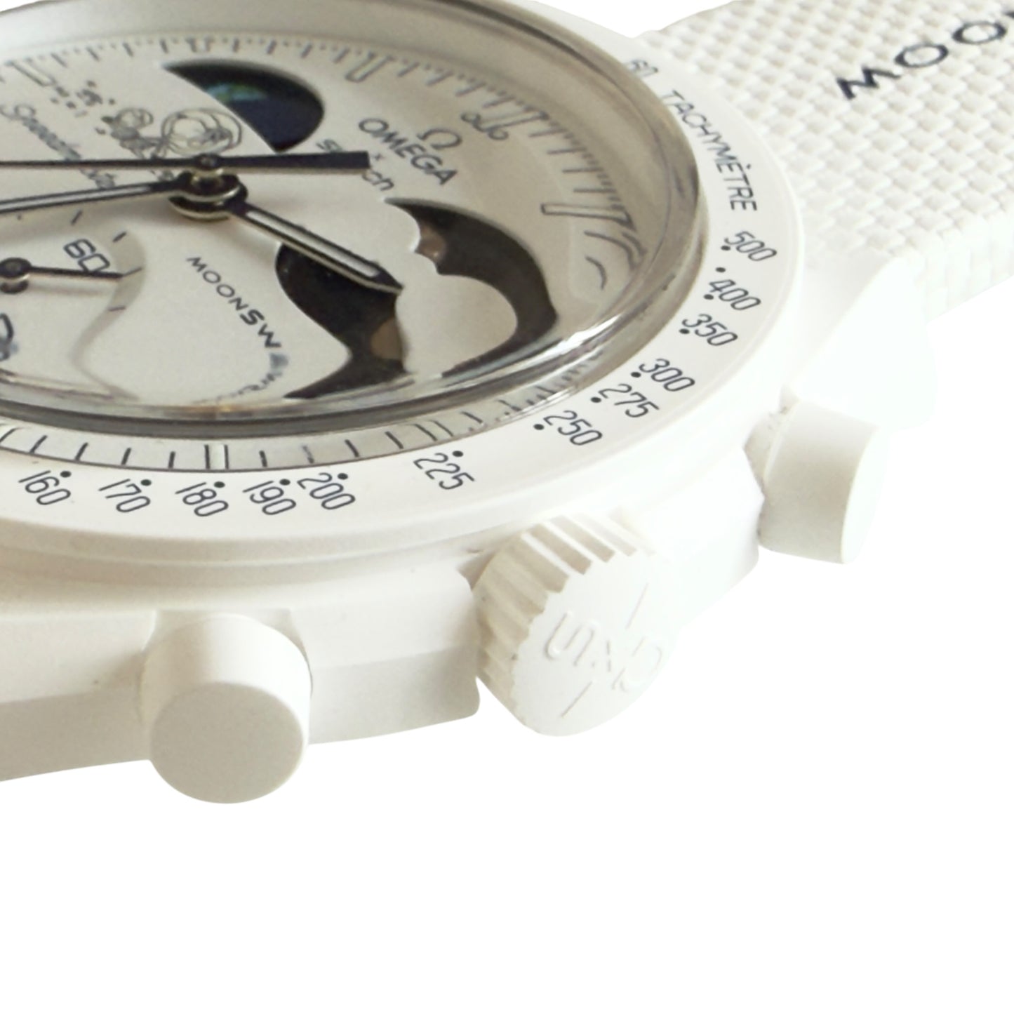 SWATCH X OMAGE Mission to earthphase - Moonshine gold 史努比 雪花版 手錶