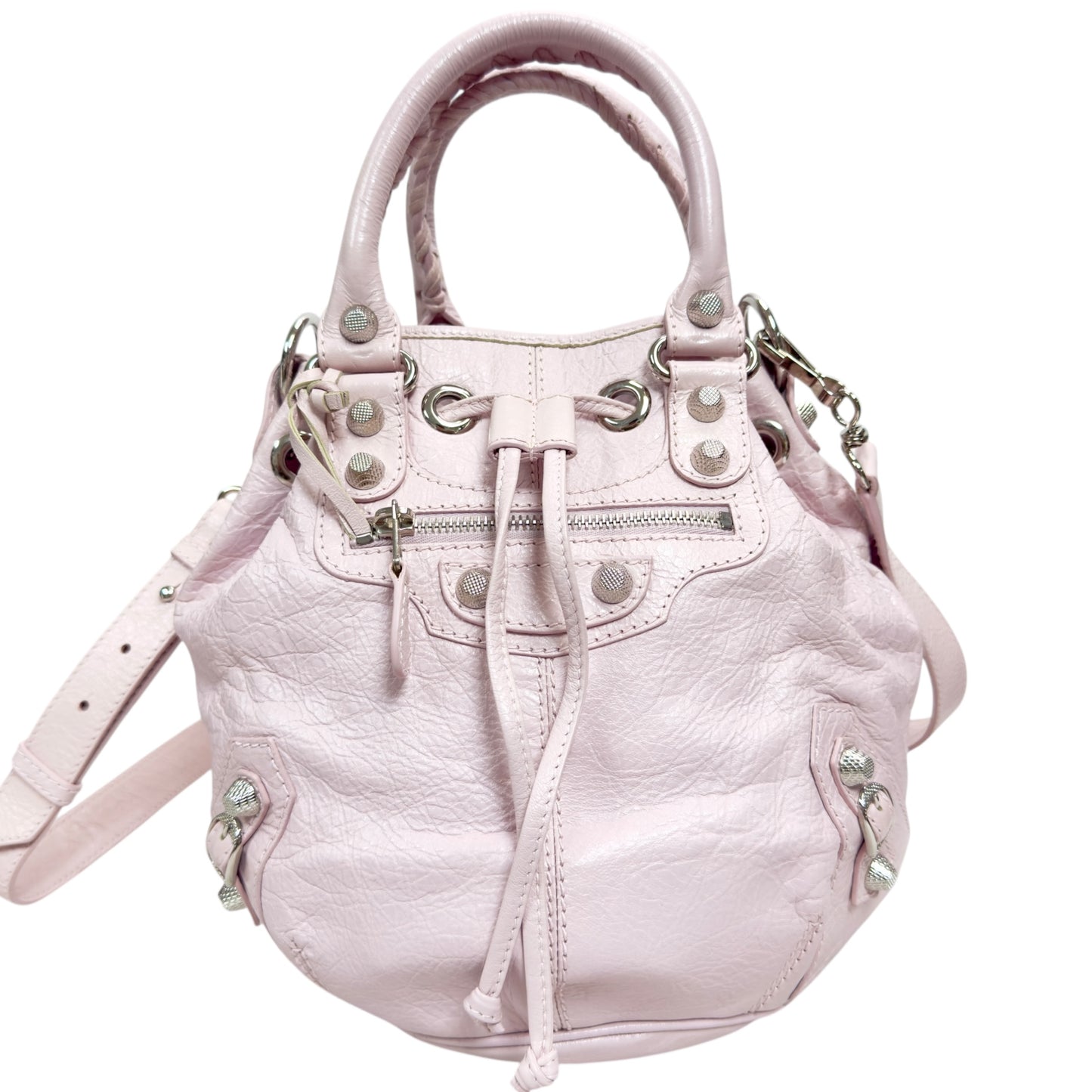 BALENCIAGA Pompon 機車 2用包