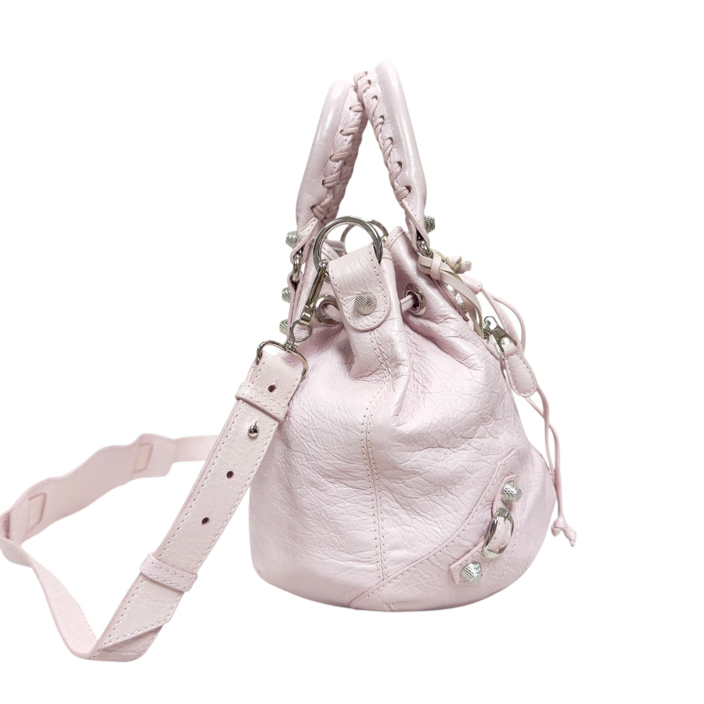 BALENCIAGA Pompon 機車 2用包