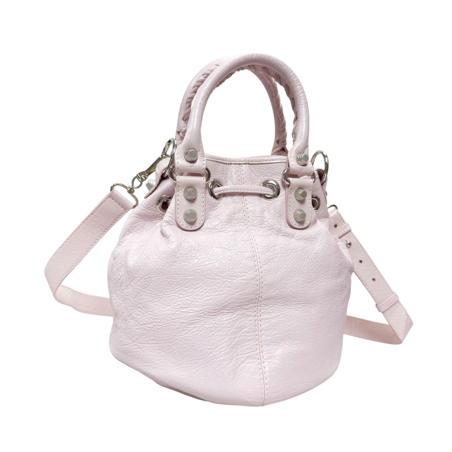 BALENCIAGA Pompon 機車 2用包