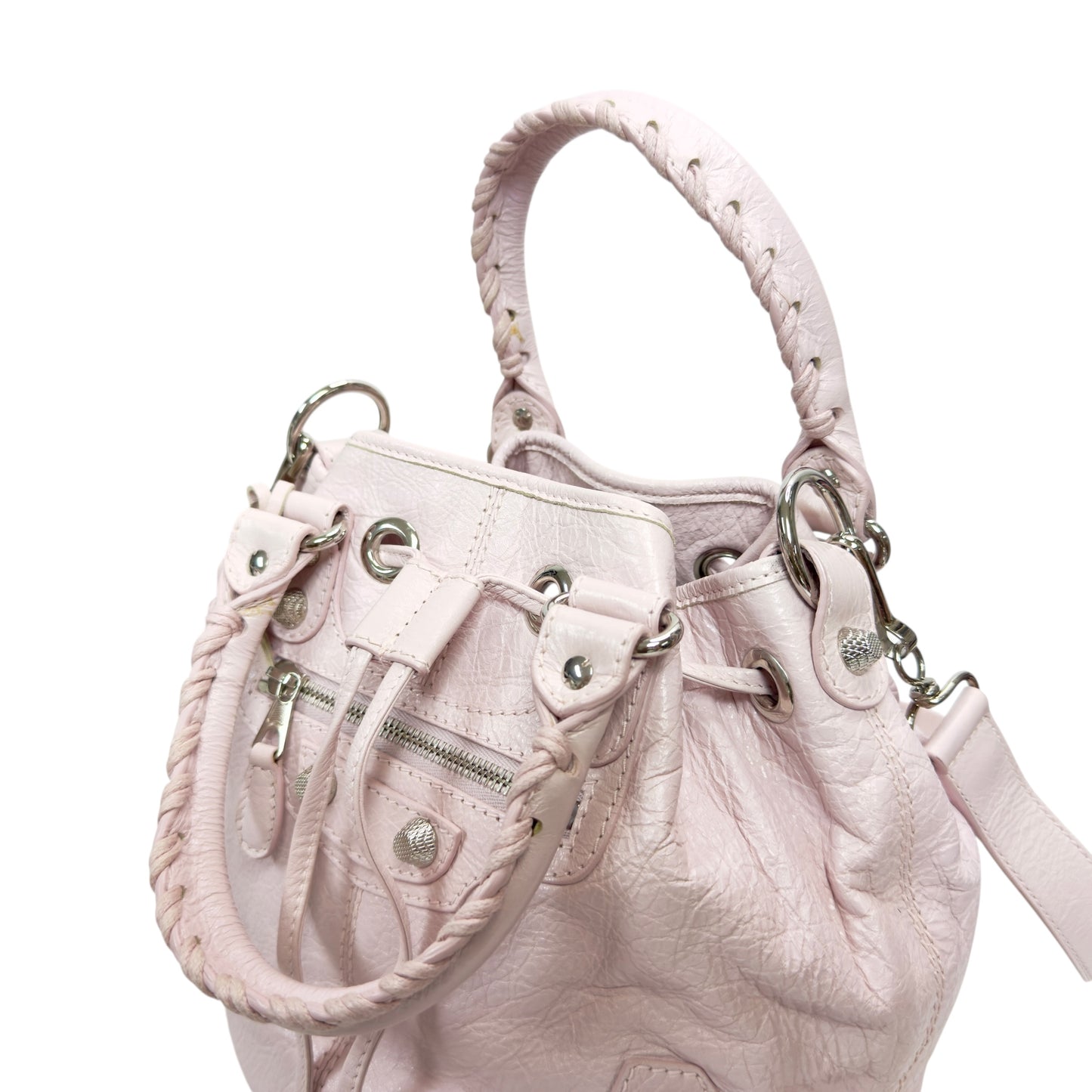 BALENCIAGA Pompon 機車 2用包