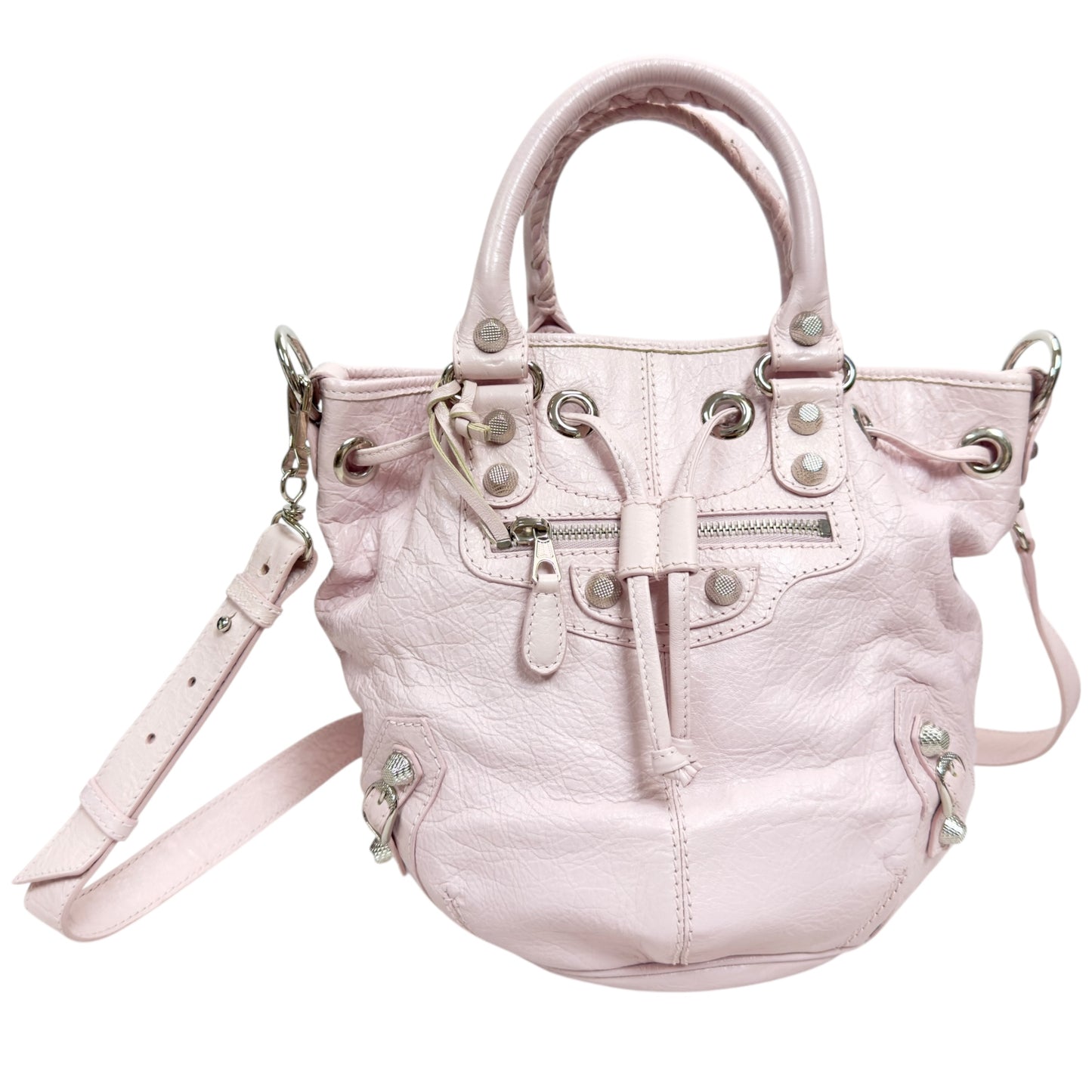 BALENCIAGA Pompon 機車 2用包